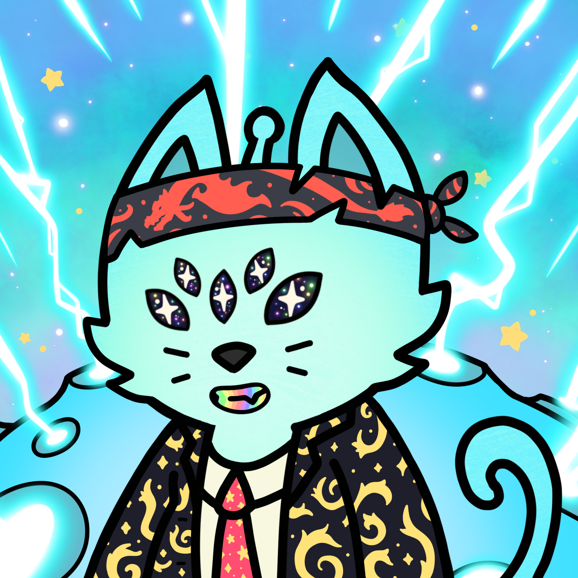 Cosmic Cat Mutation #10