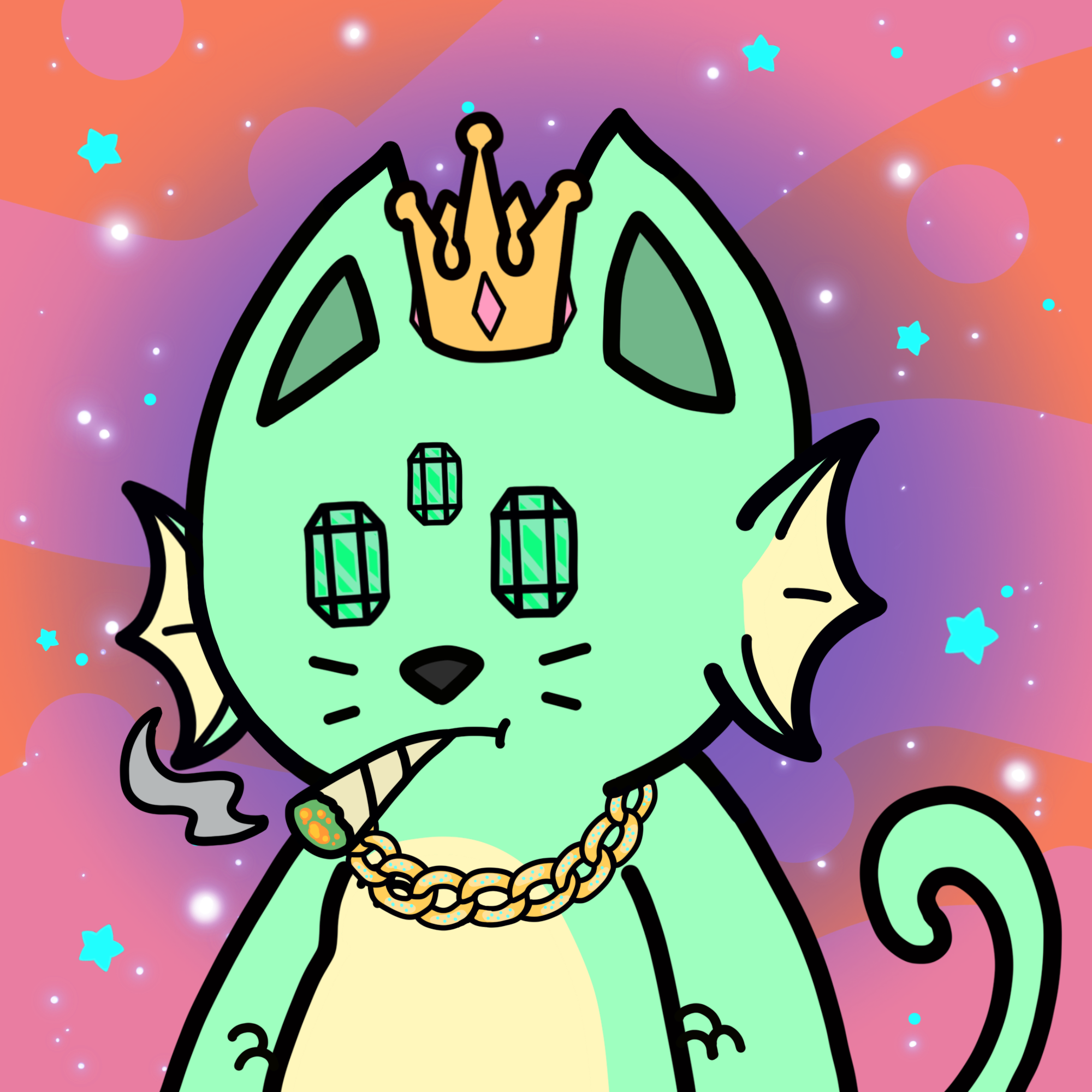 Cosmic Cat Mutation #104