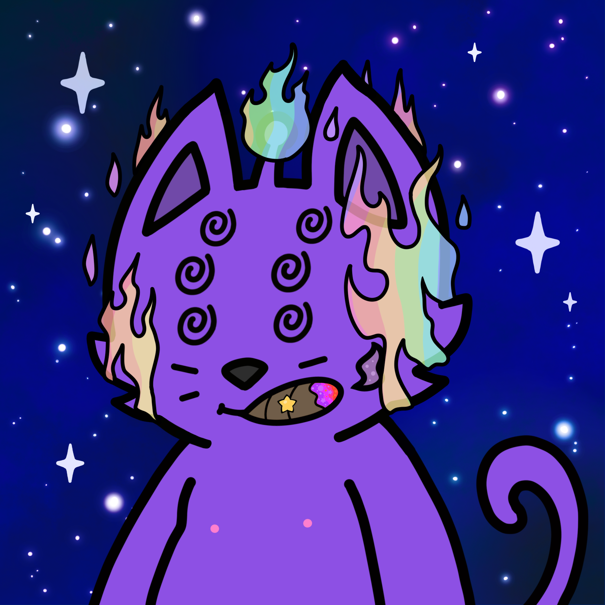 Cosmic Cat Mutation #109