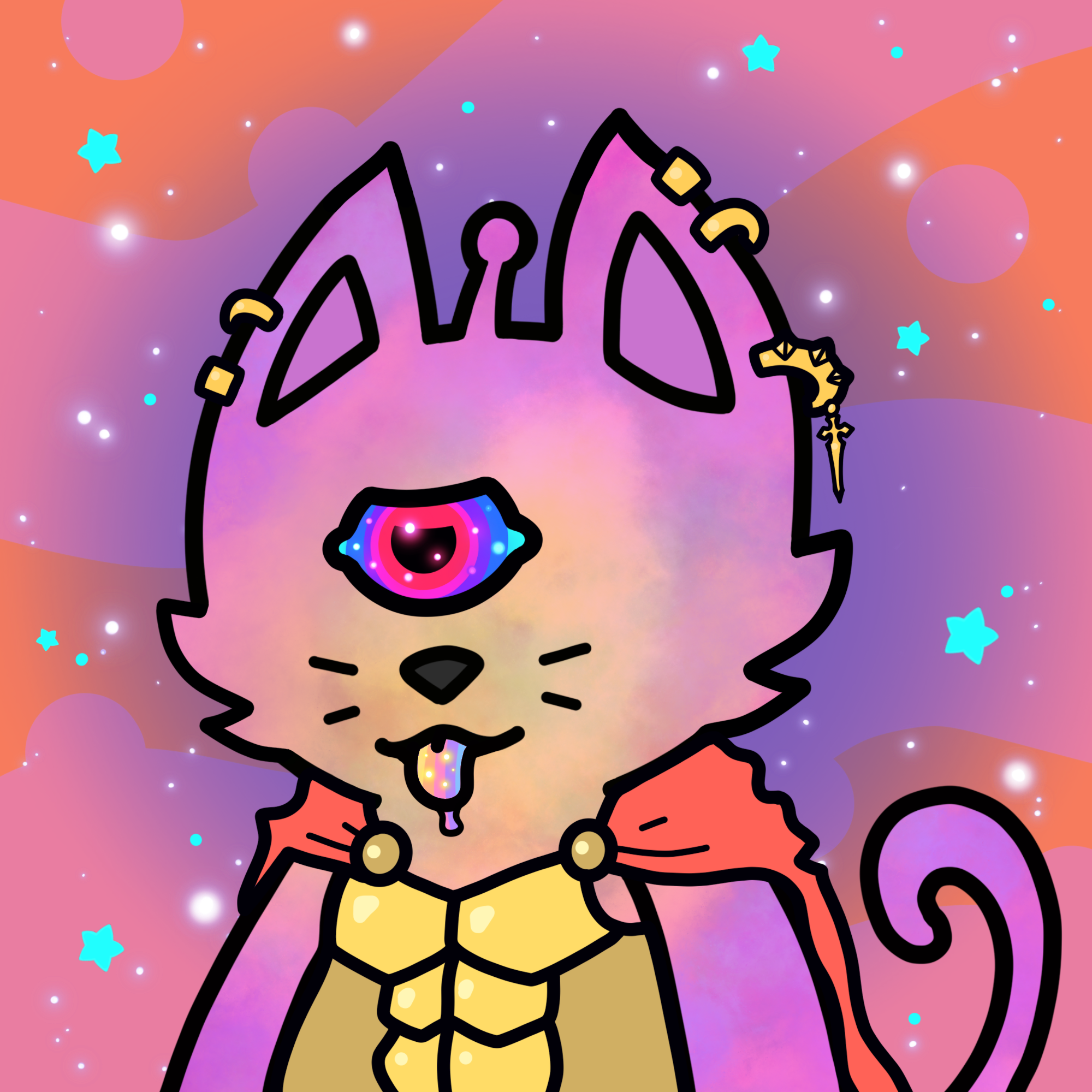 Cosmic Cat Mutation #114