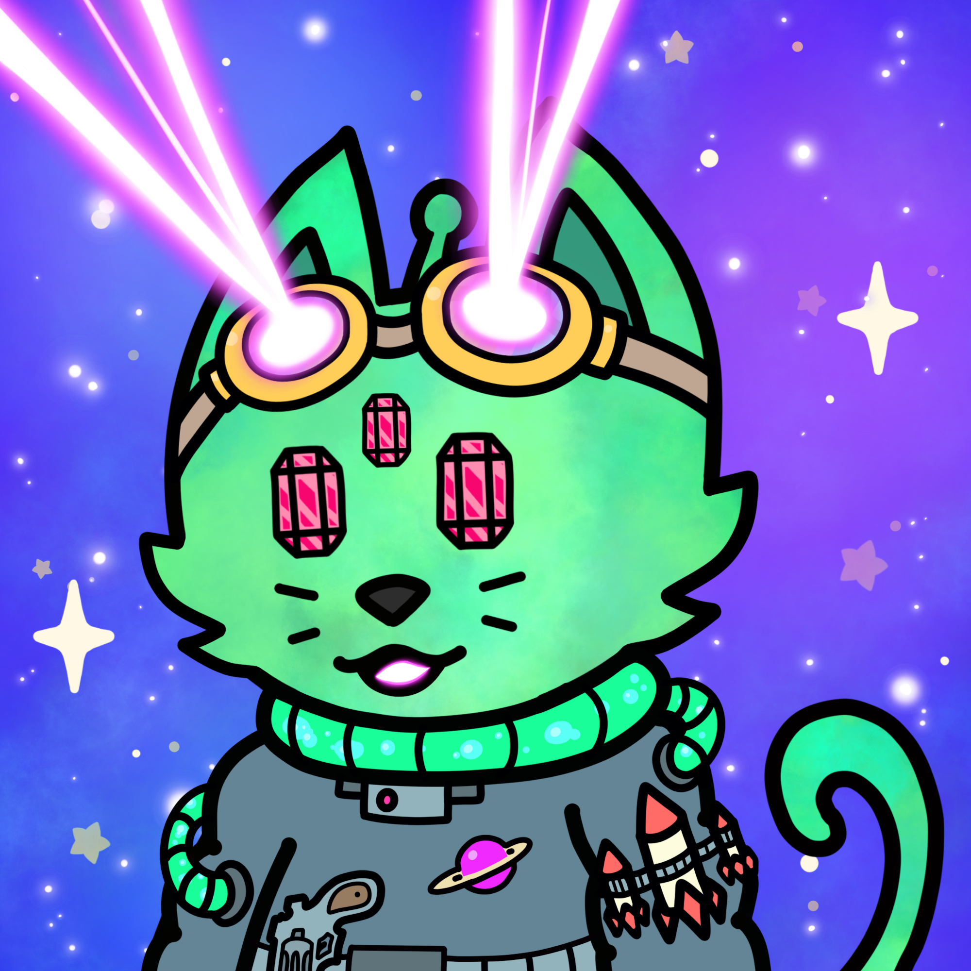 Cosmic Cat Mutation #125