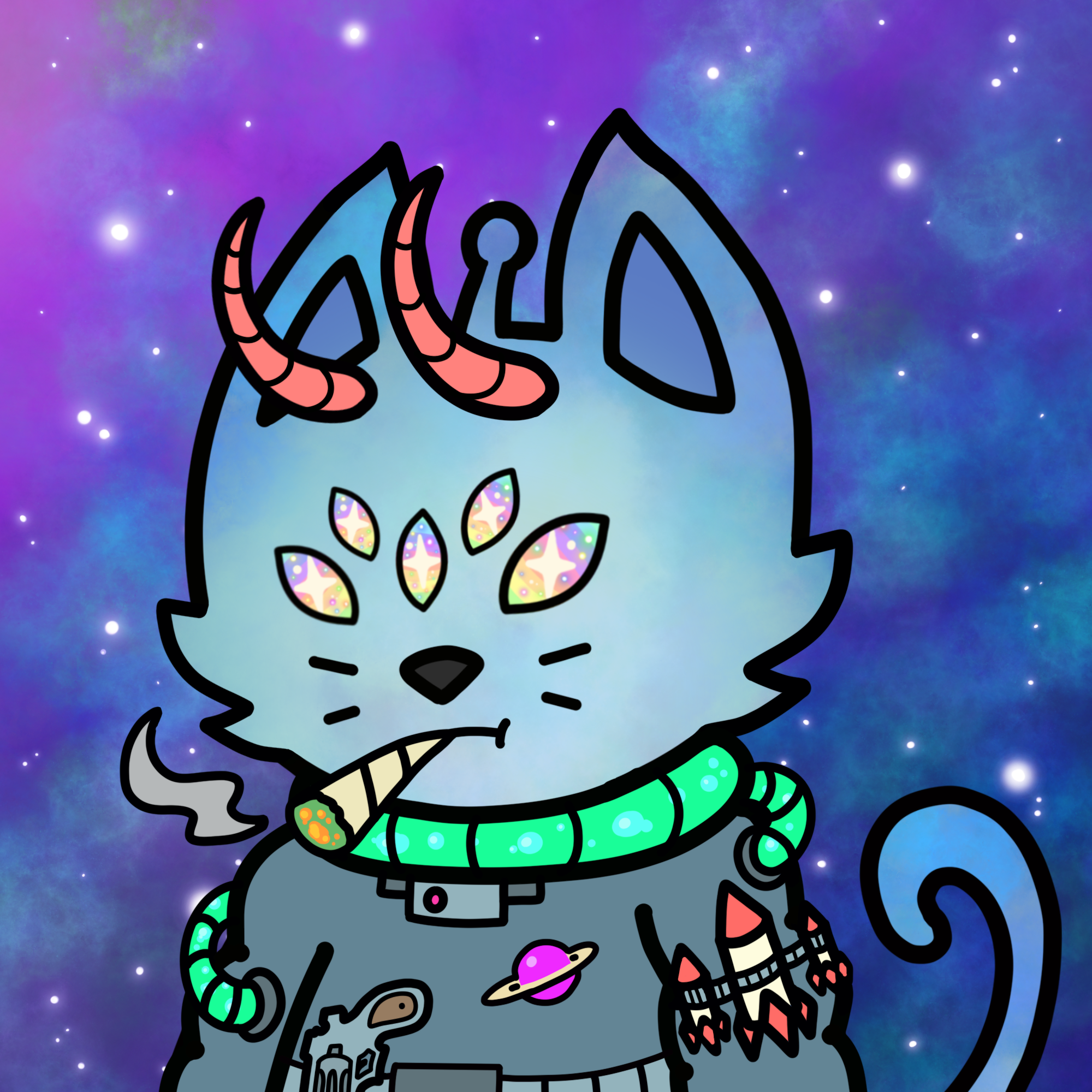 Cosmic Cat Mutation #200