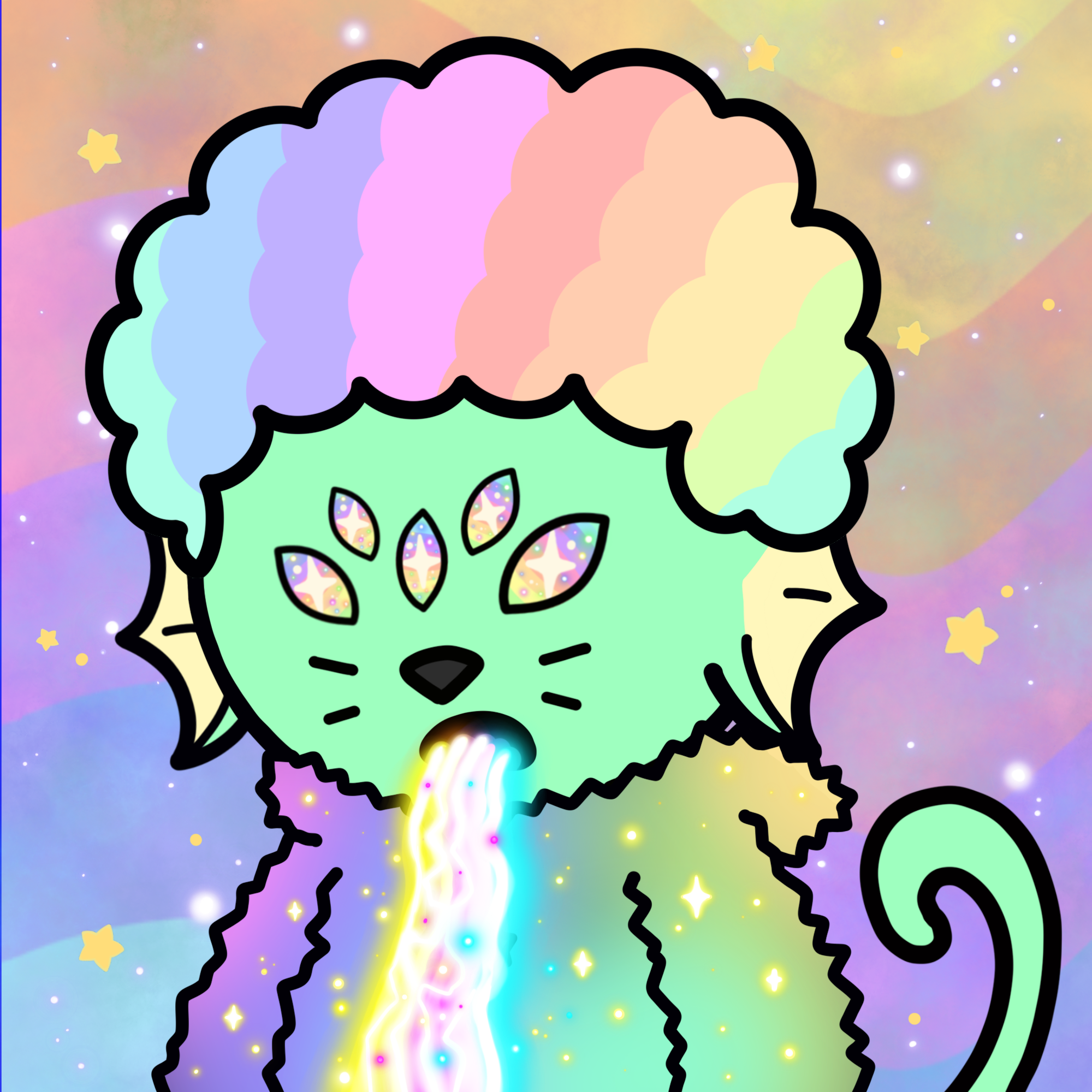 Cosmic Cat Mutation #228