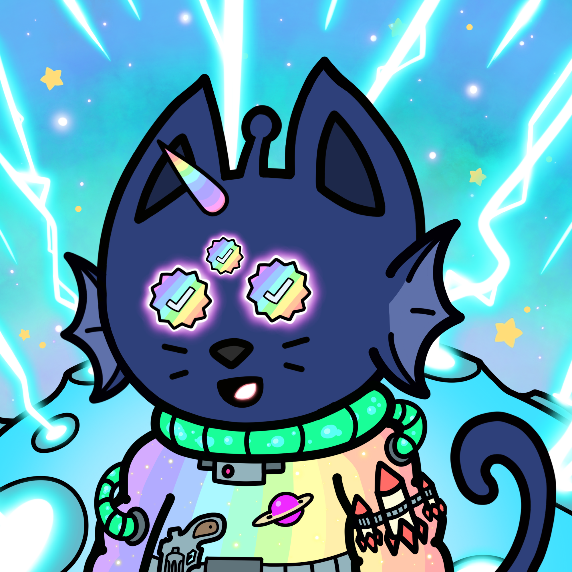 Cosmic Cat Mutation #229