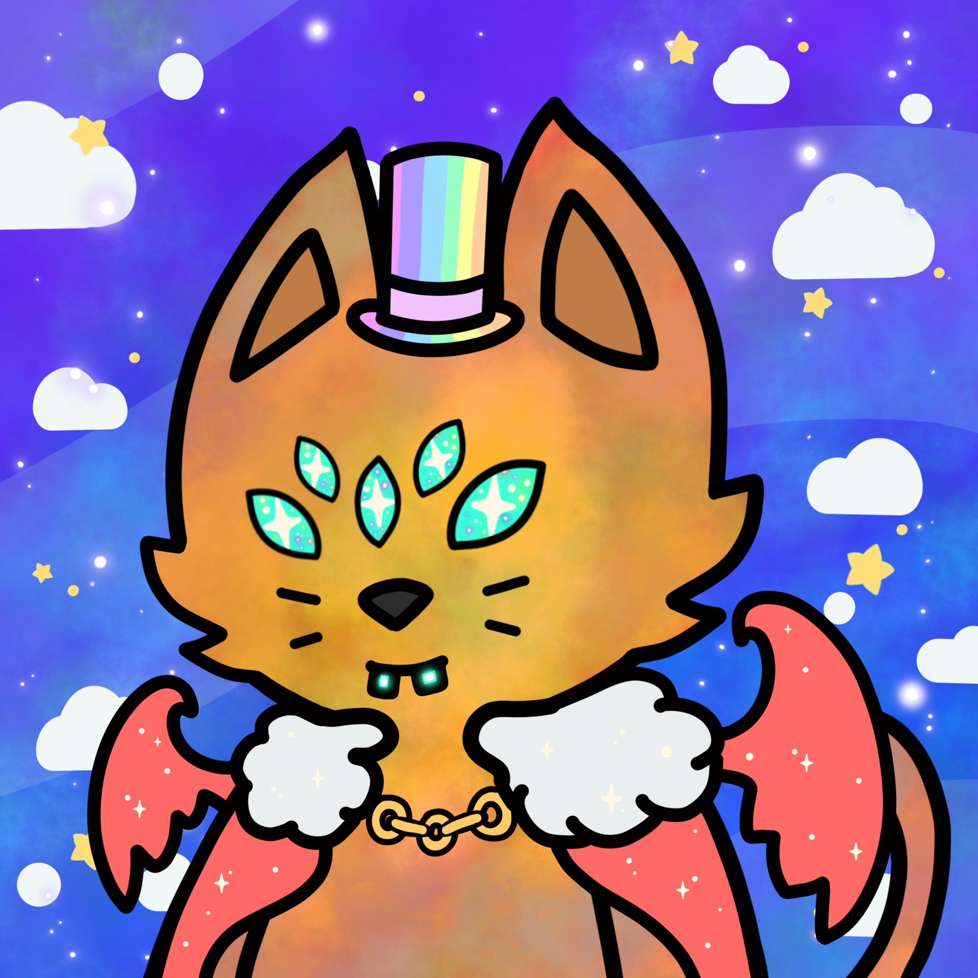 Cosmic Cat Mutation #253