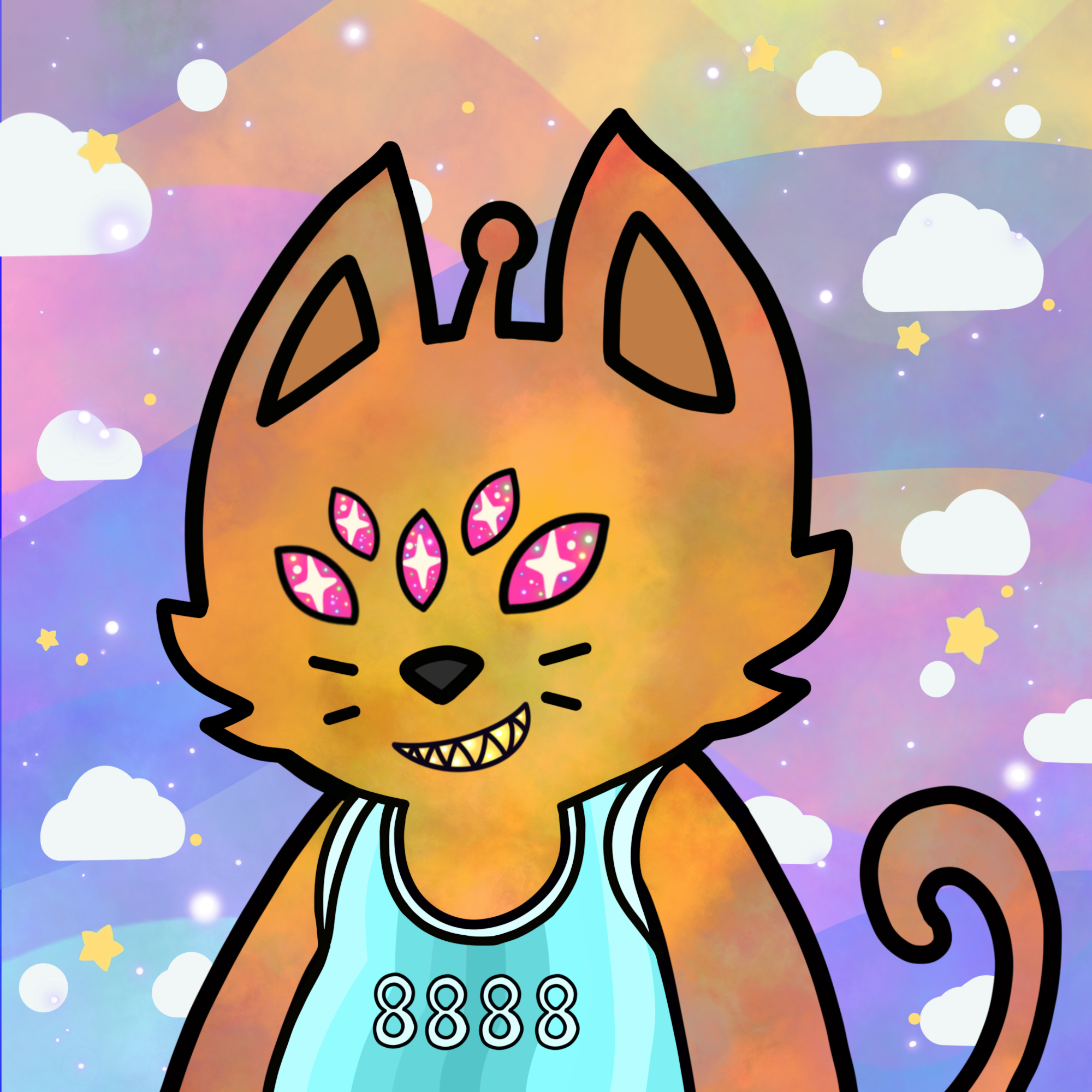 Cosmic Cat Mutation #255