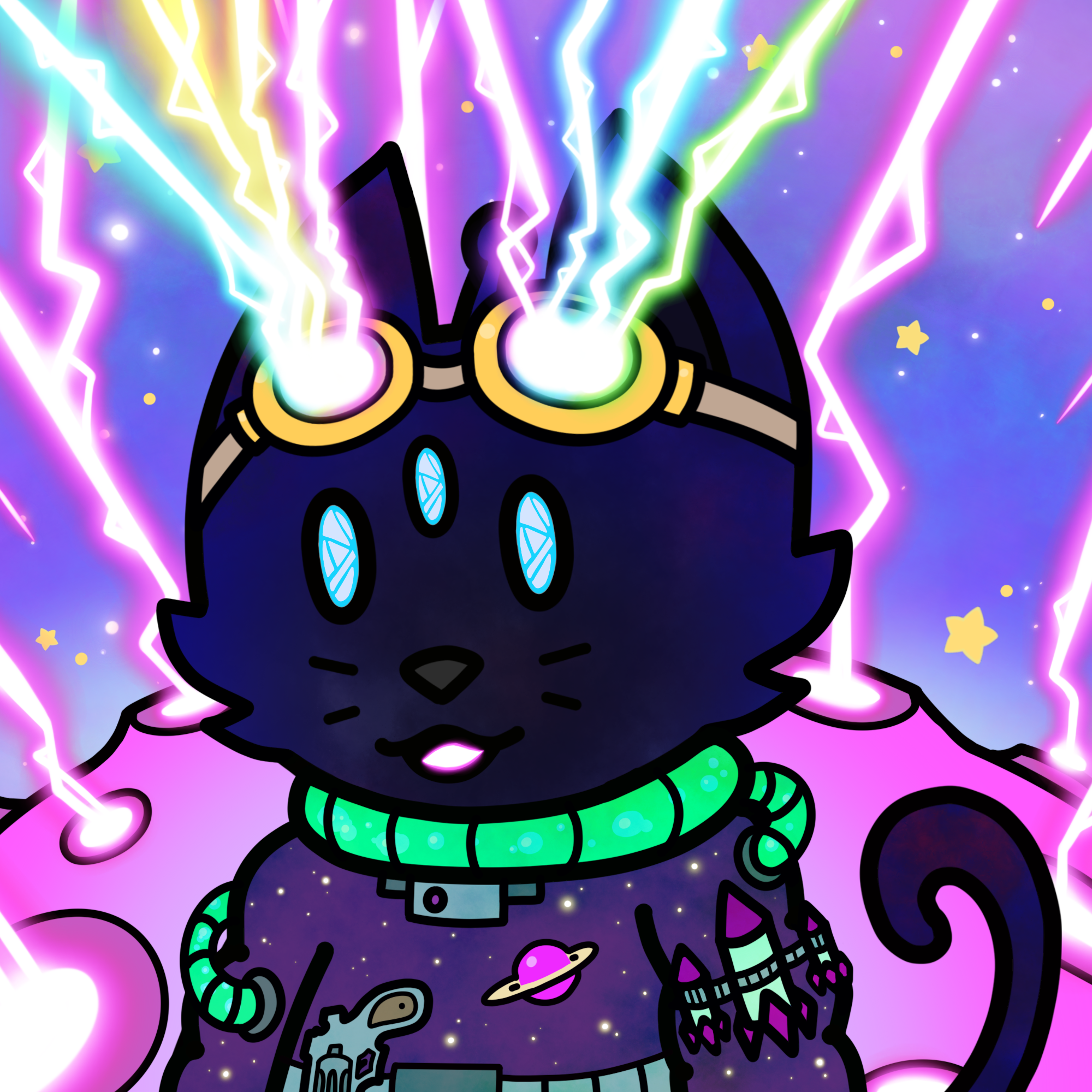 Cosmic Cat Mutation #257