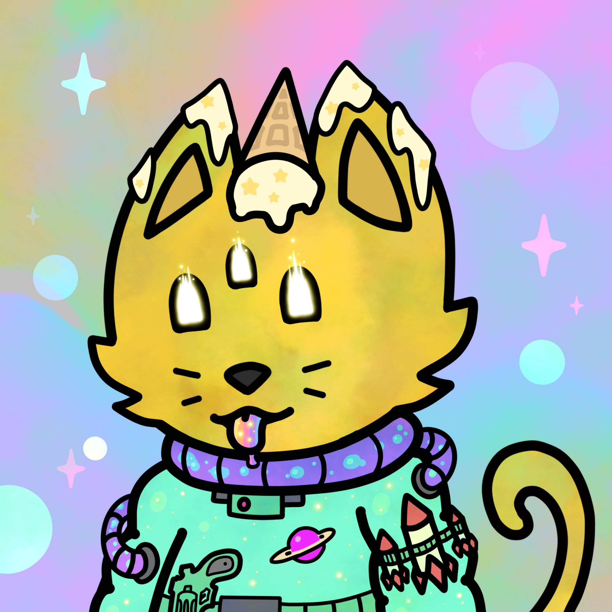 Cosmic Cat Mutation #258