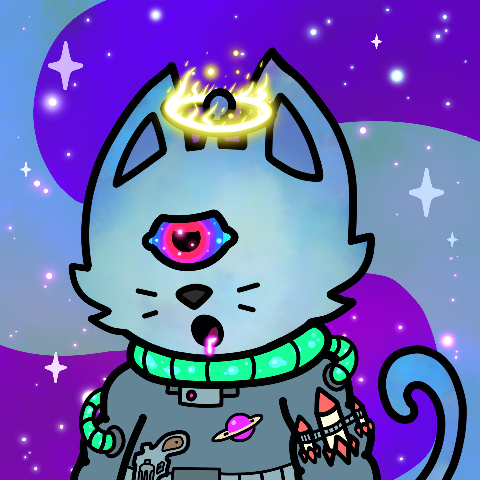 Cosmic Cat Mutation #267