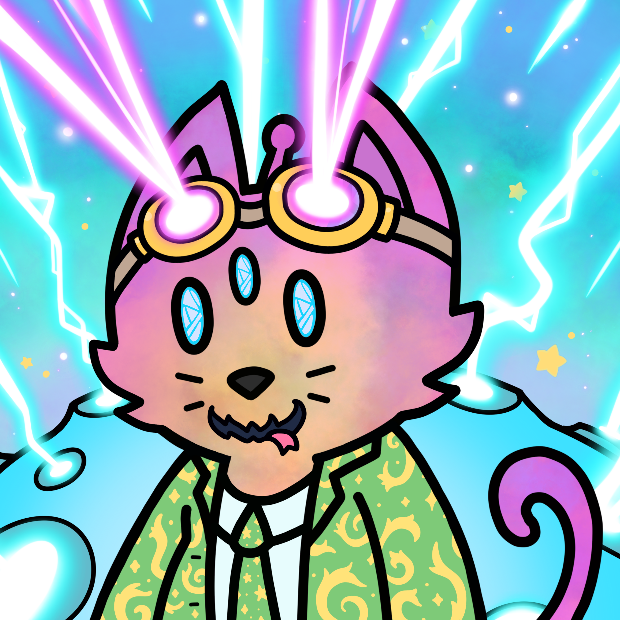 Cosmic Cat Mutation #268