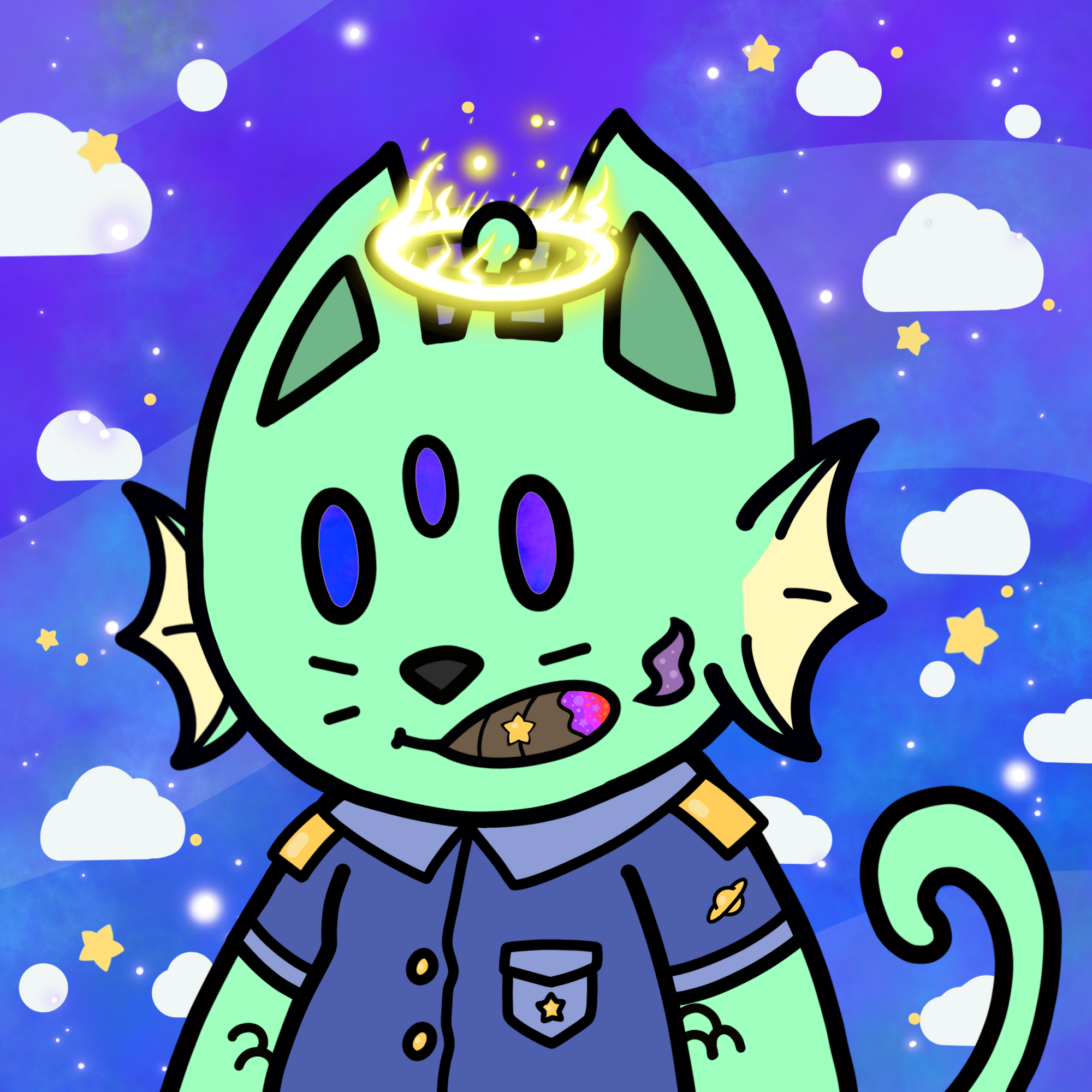 Cosmic Cat Mutation #294