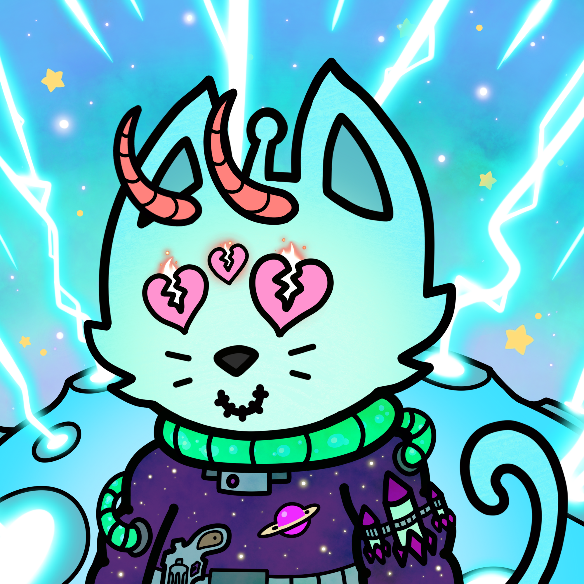 Cosmic Cat Mutation #309