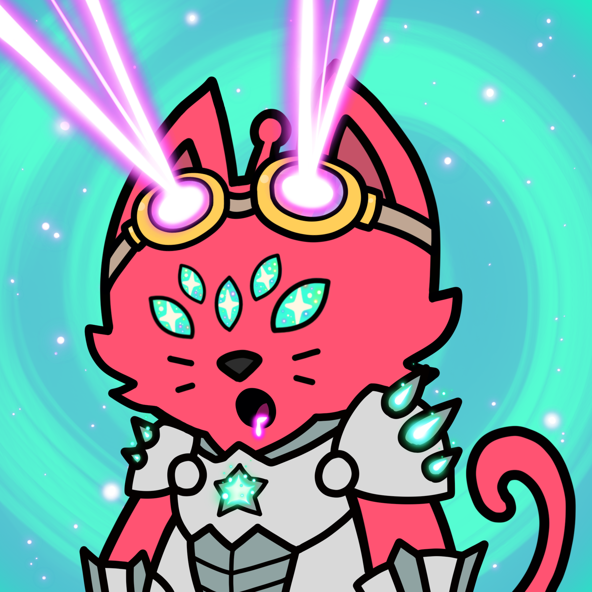 Cosmic Cat Mutation #320