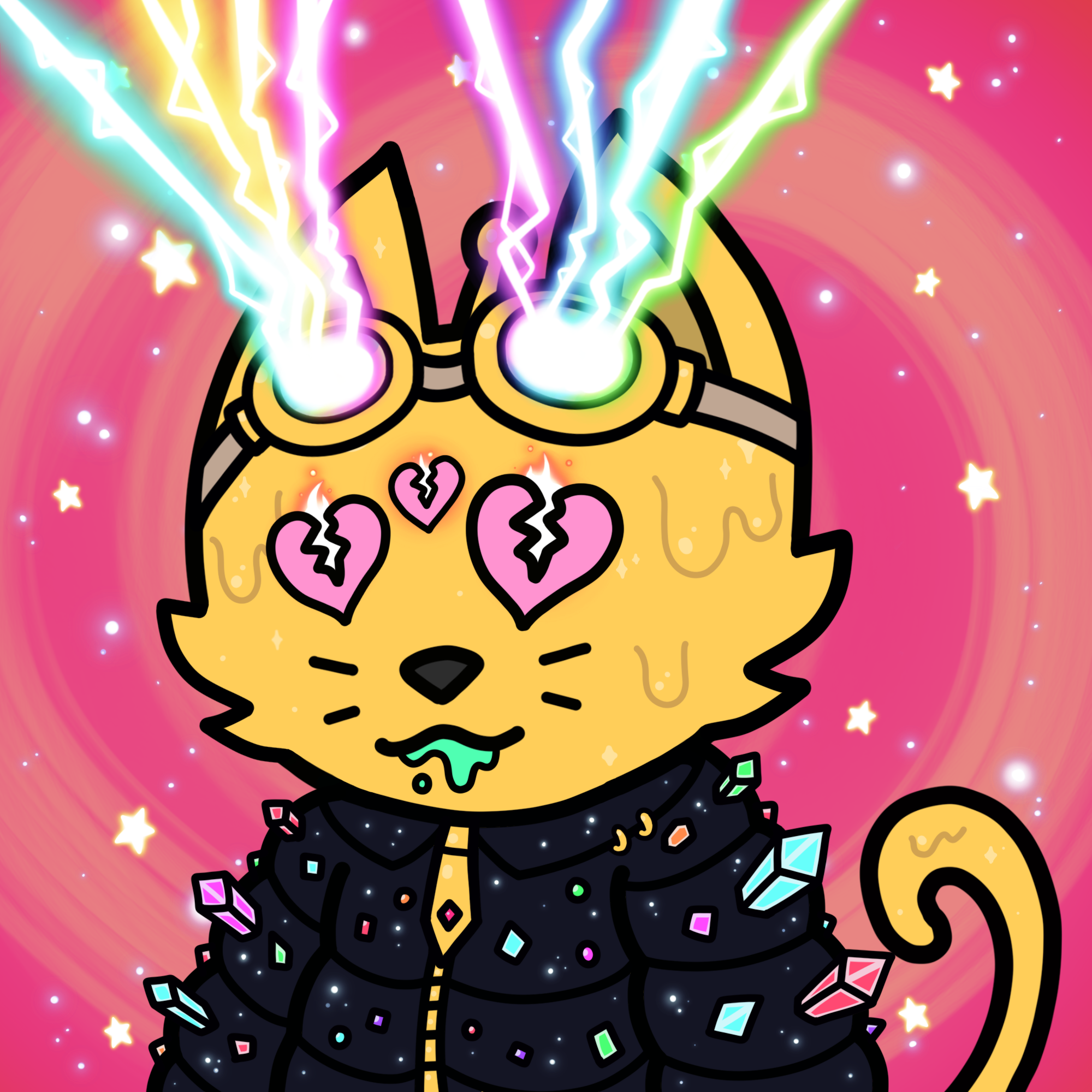 Cosmic Cat Mutation #321