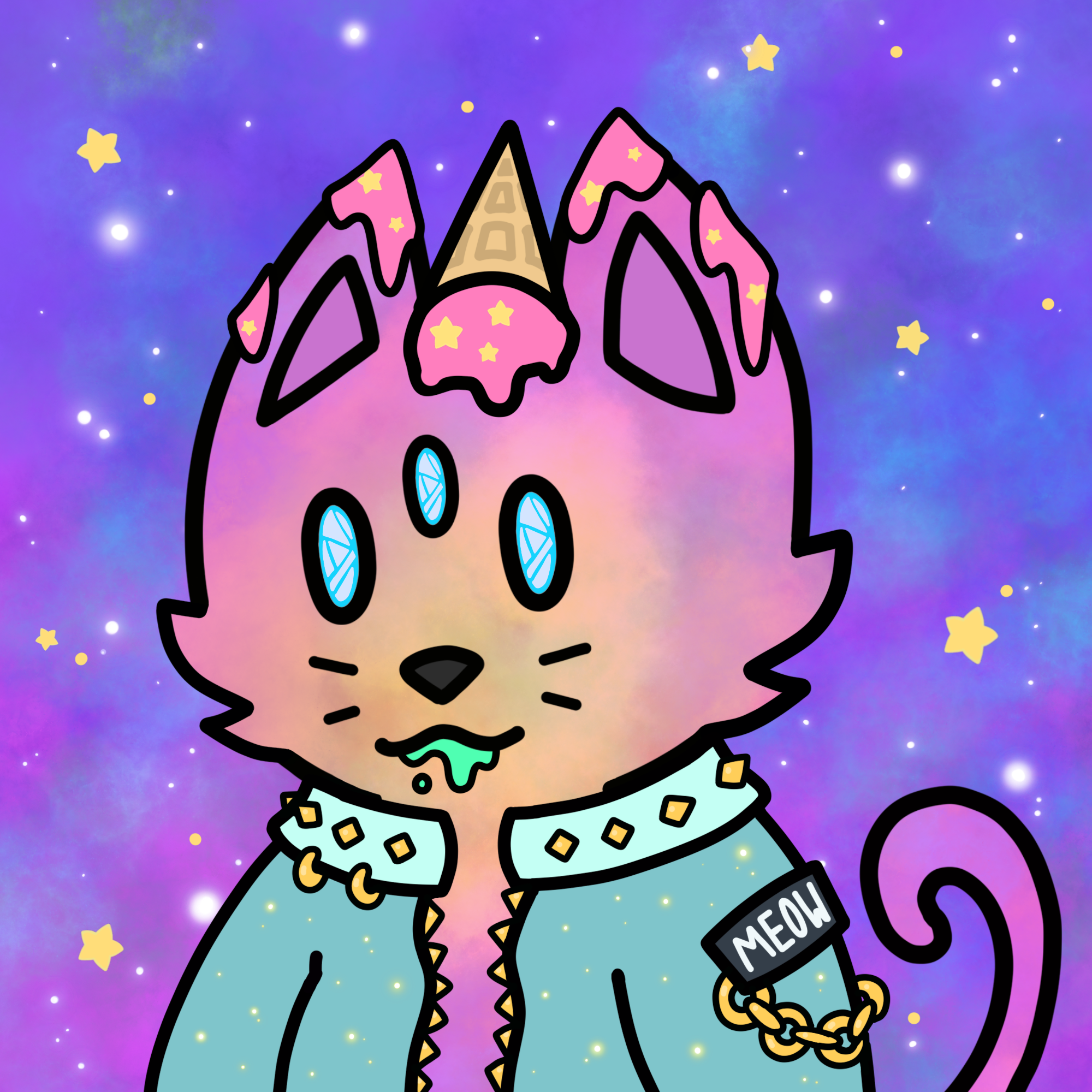 Cosmic Cat Mutation #323