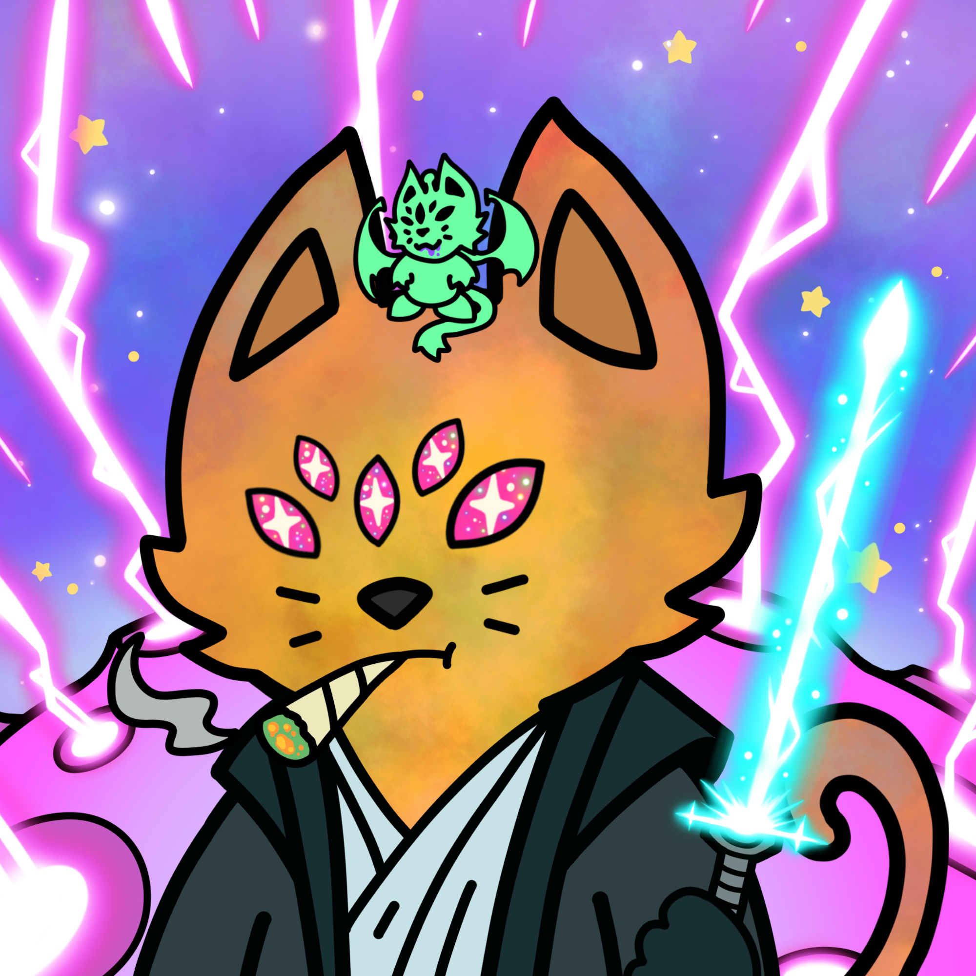 Cosmic Cat Mutation #325