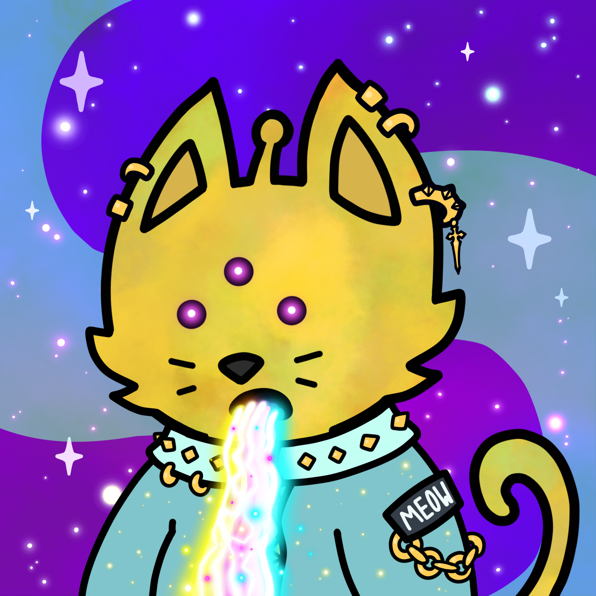 Cosmic Cat Mutation #333