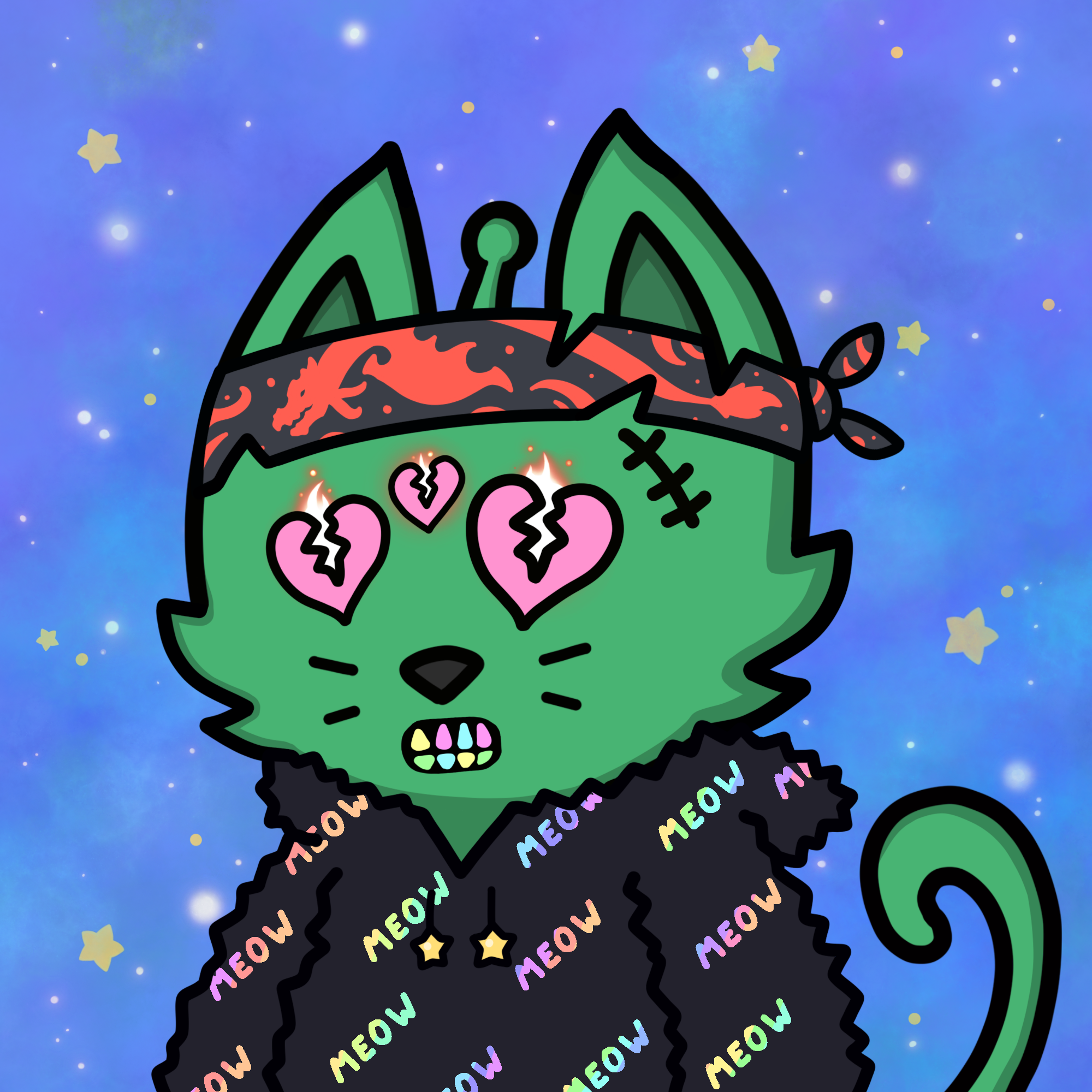Cosmic Cat Mutation #338