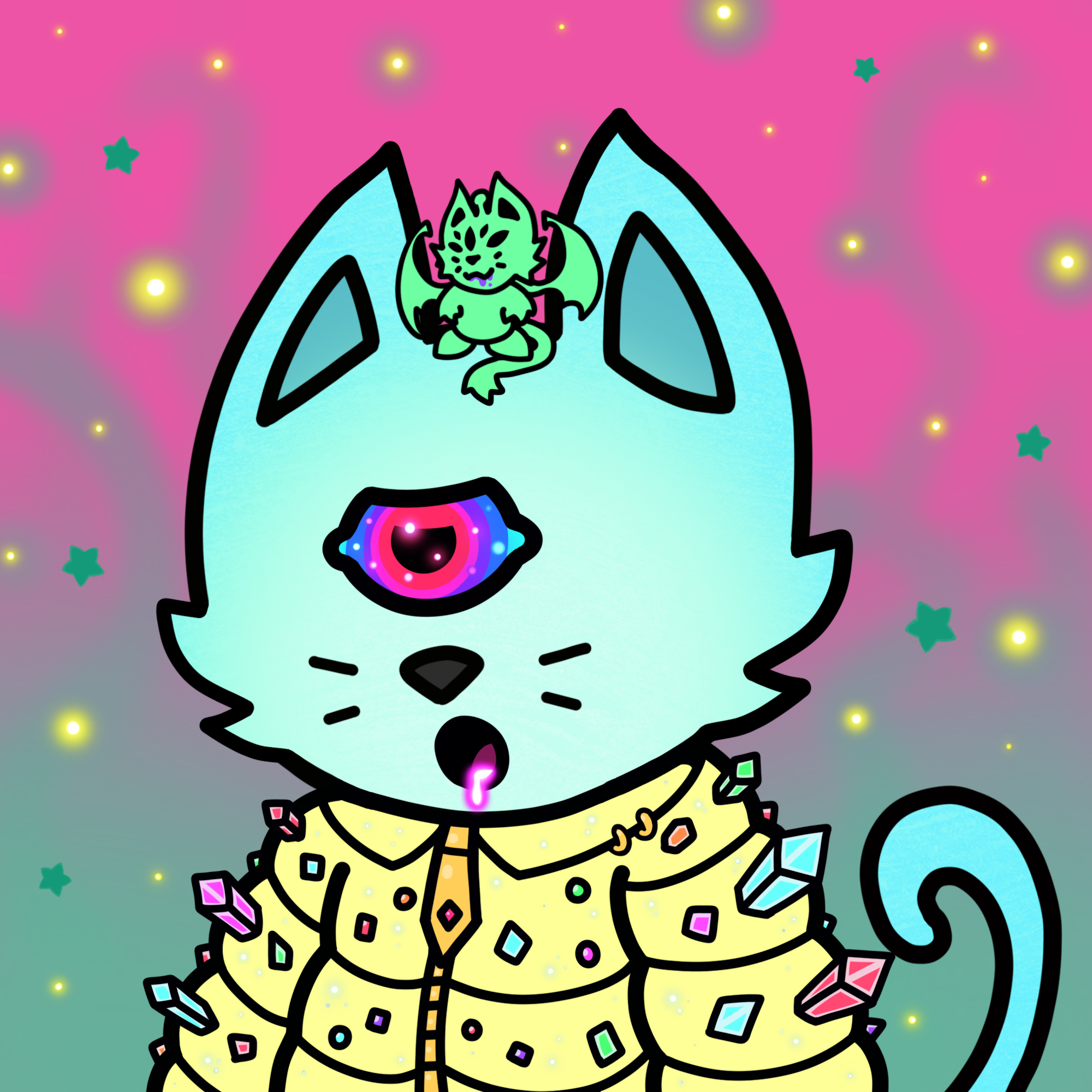 Cosmic Cat Mutation #339