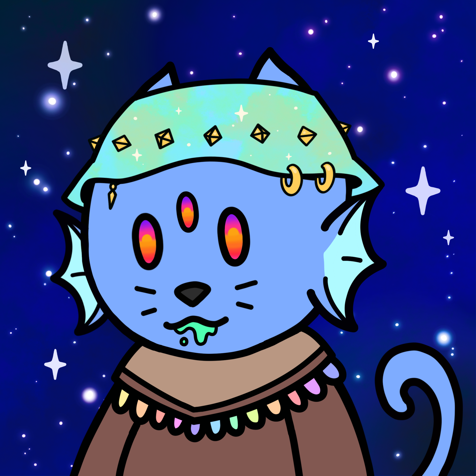 Cosmic Cat Mutation #358