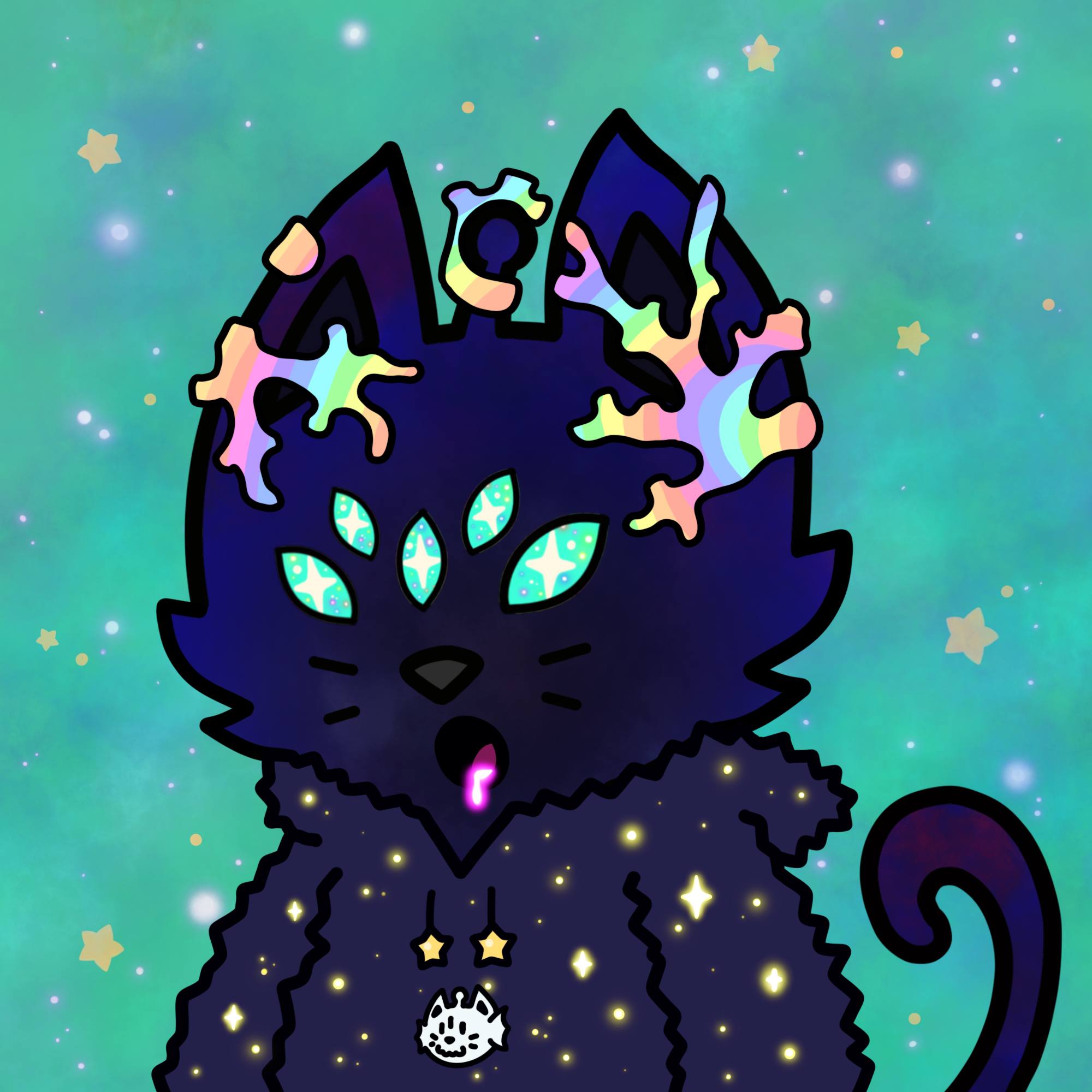 Cosmic Cat Mutation #411