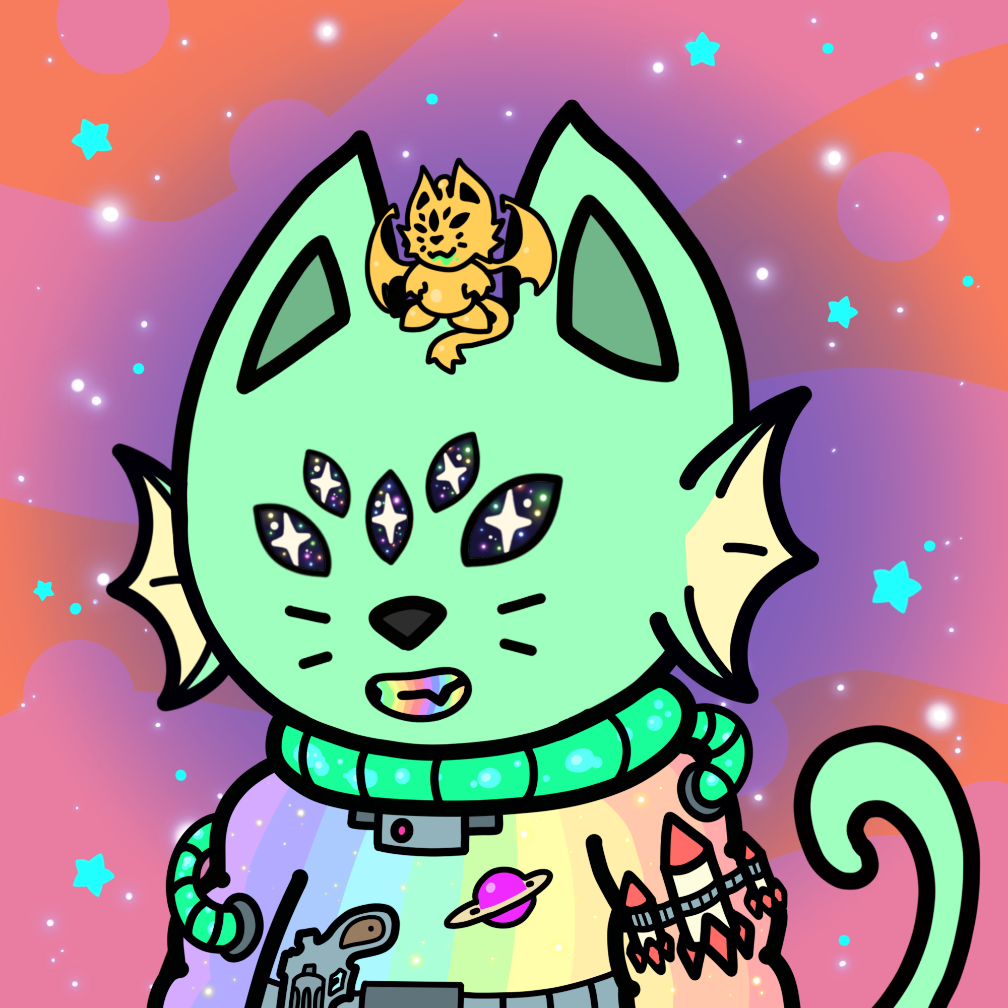 Cosmic Cat Mutation #43