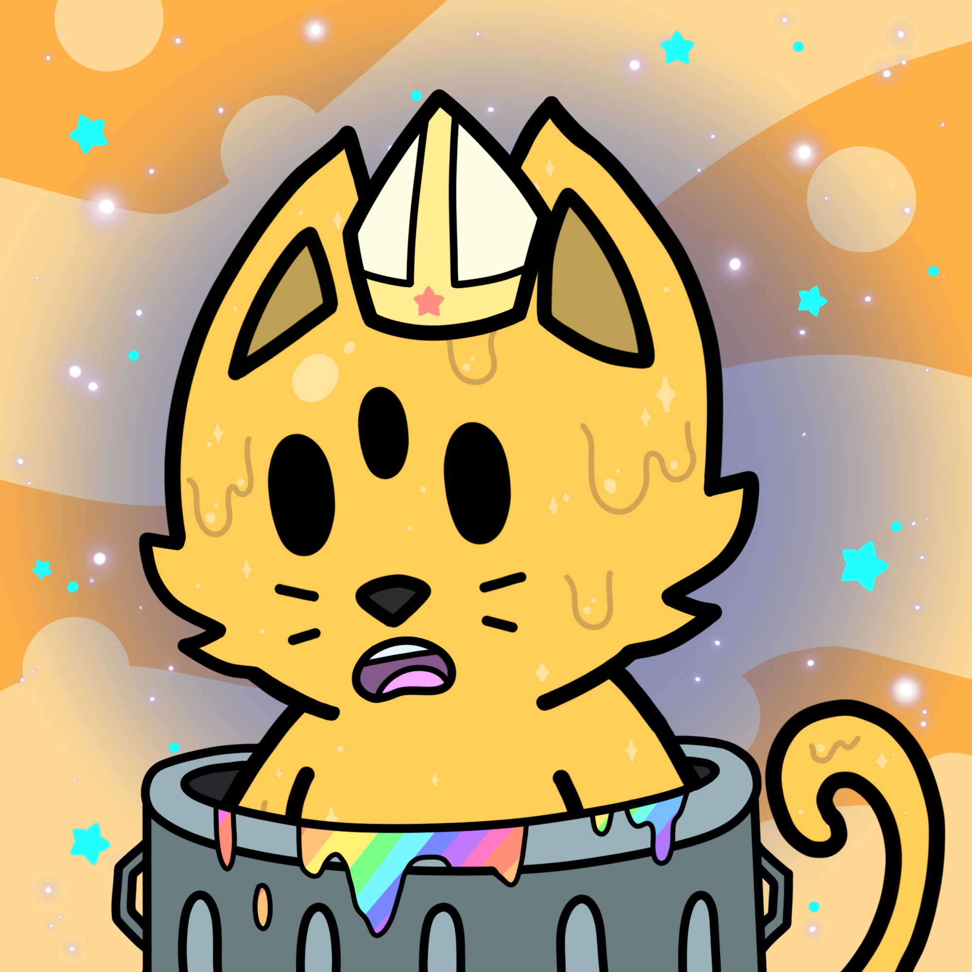 Cosmic Cat Mutation #505