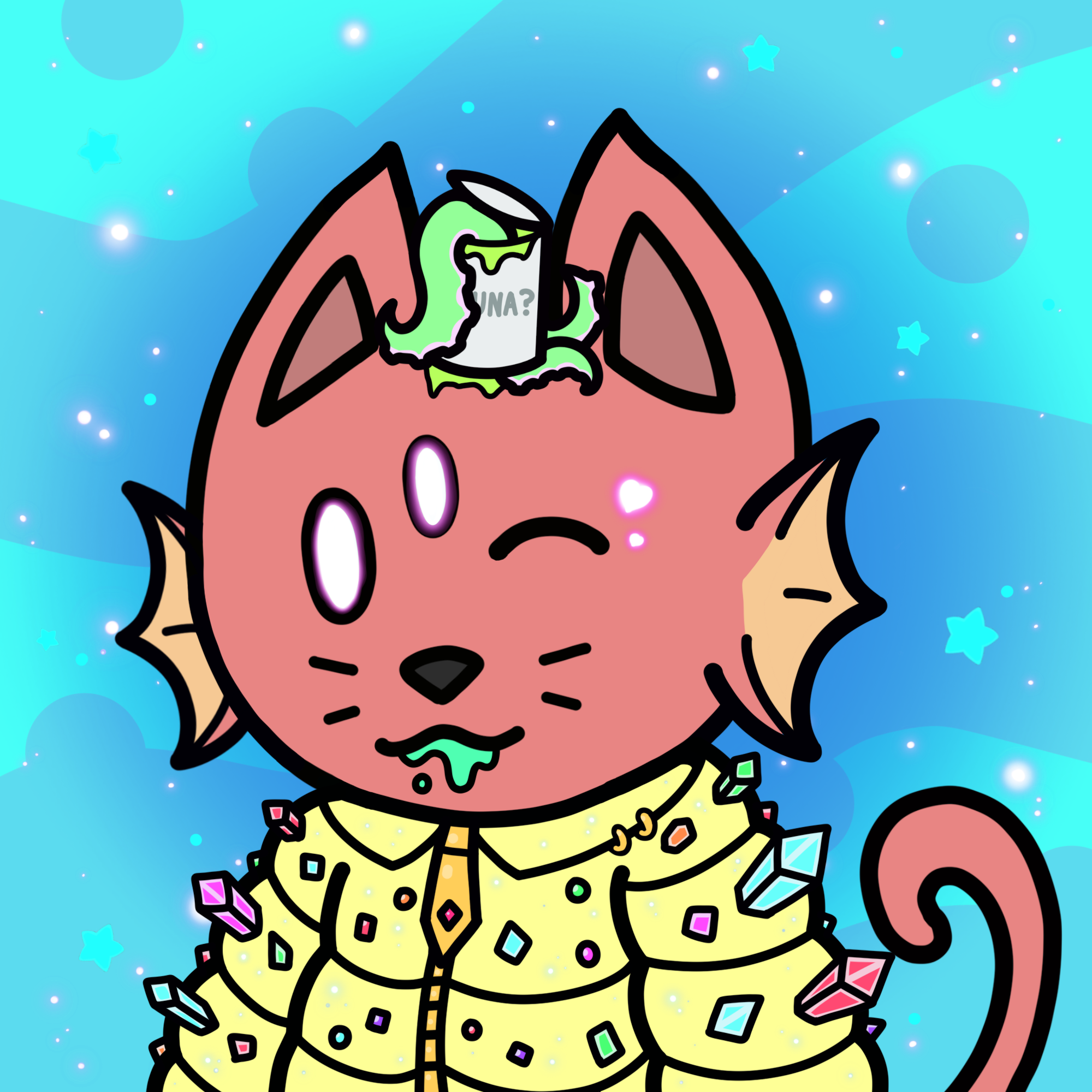 Cosmic Cat Mutation #525