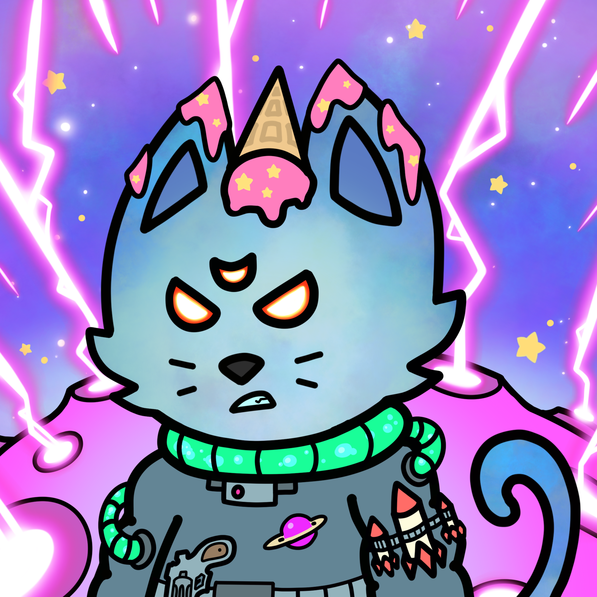 Cosmic Cat Mutation #529
