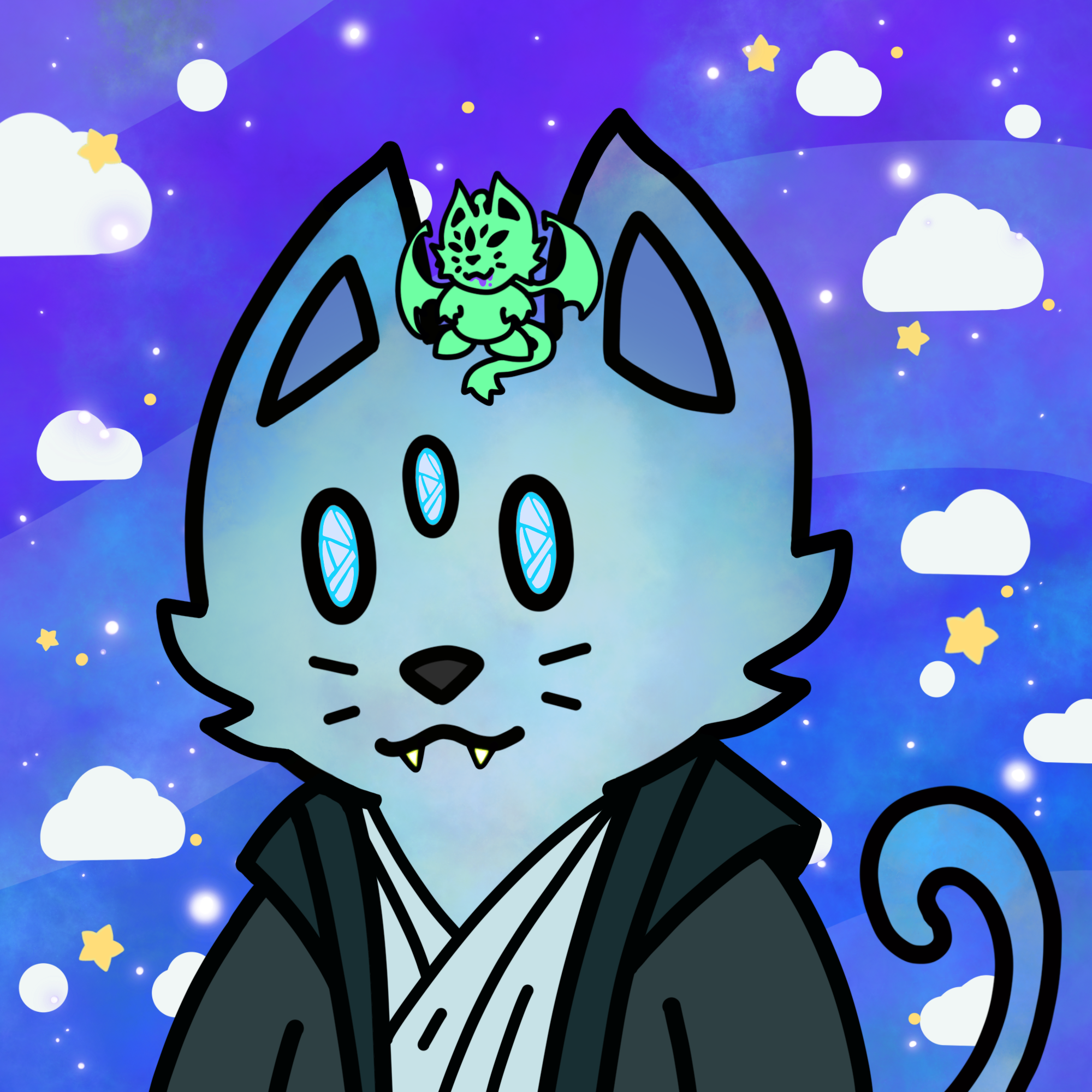 Cosmic Cat Mutation #538