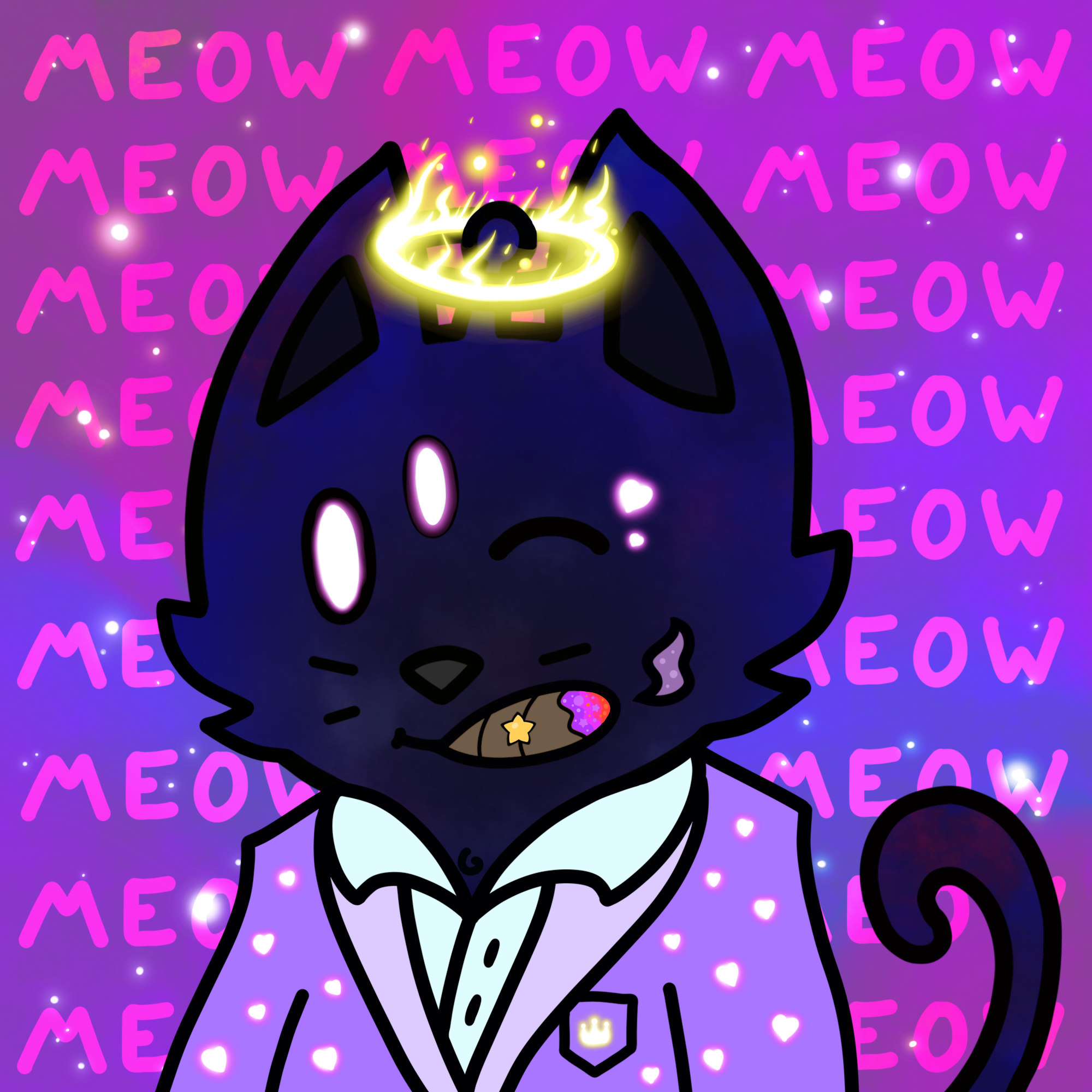 Cosmic Cat Mutation #589