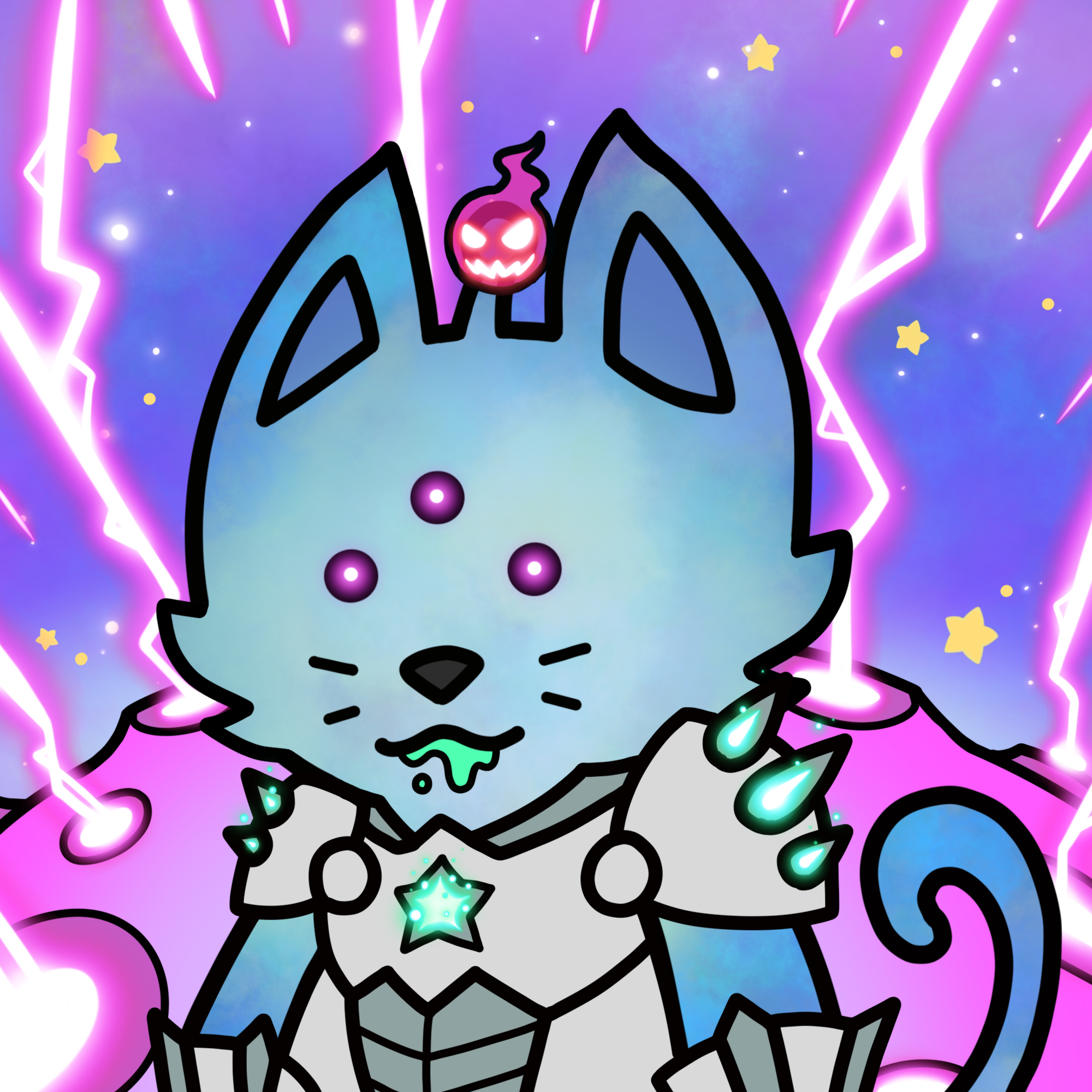 Cosmic Cat Mutation #596