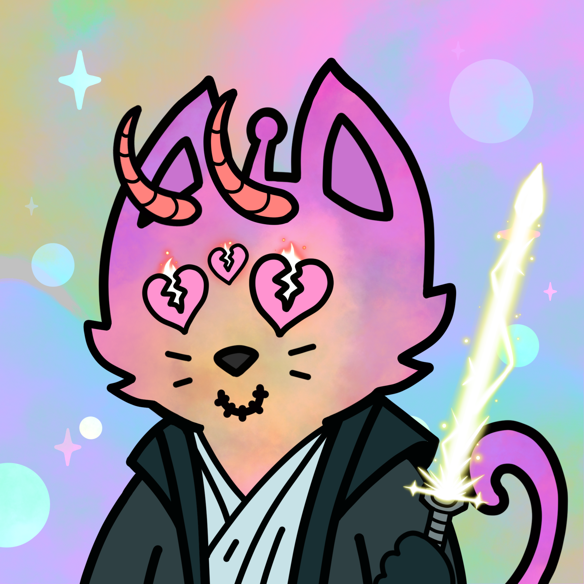 Cosmic Cat Mutation #606