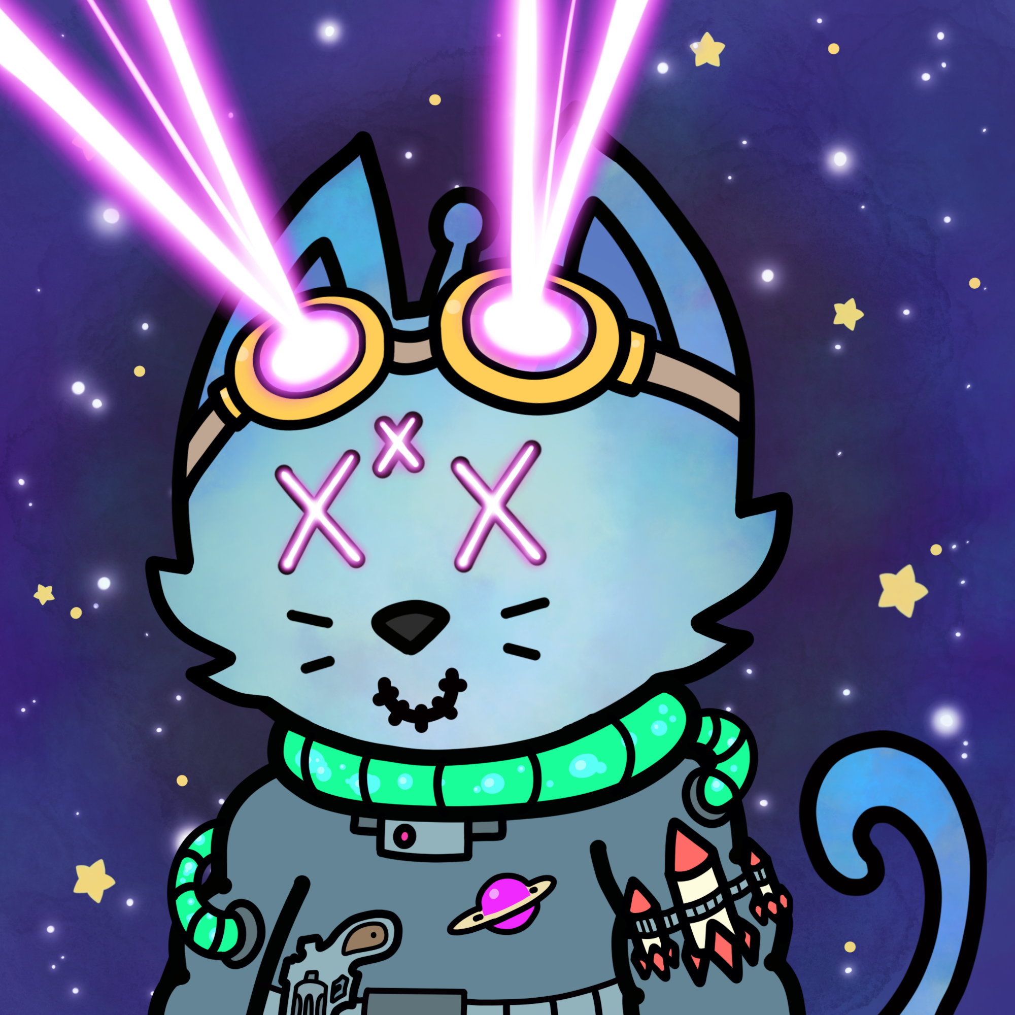 Cosmic Cat Mutation #607