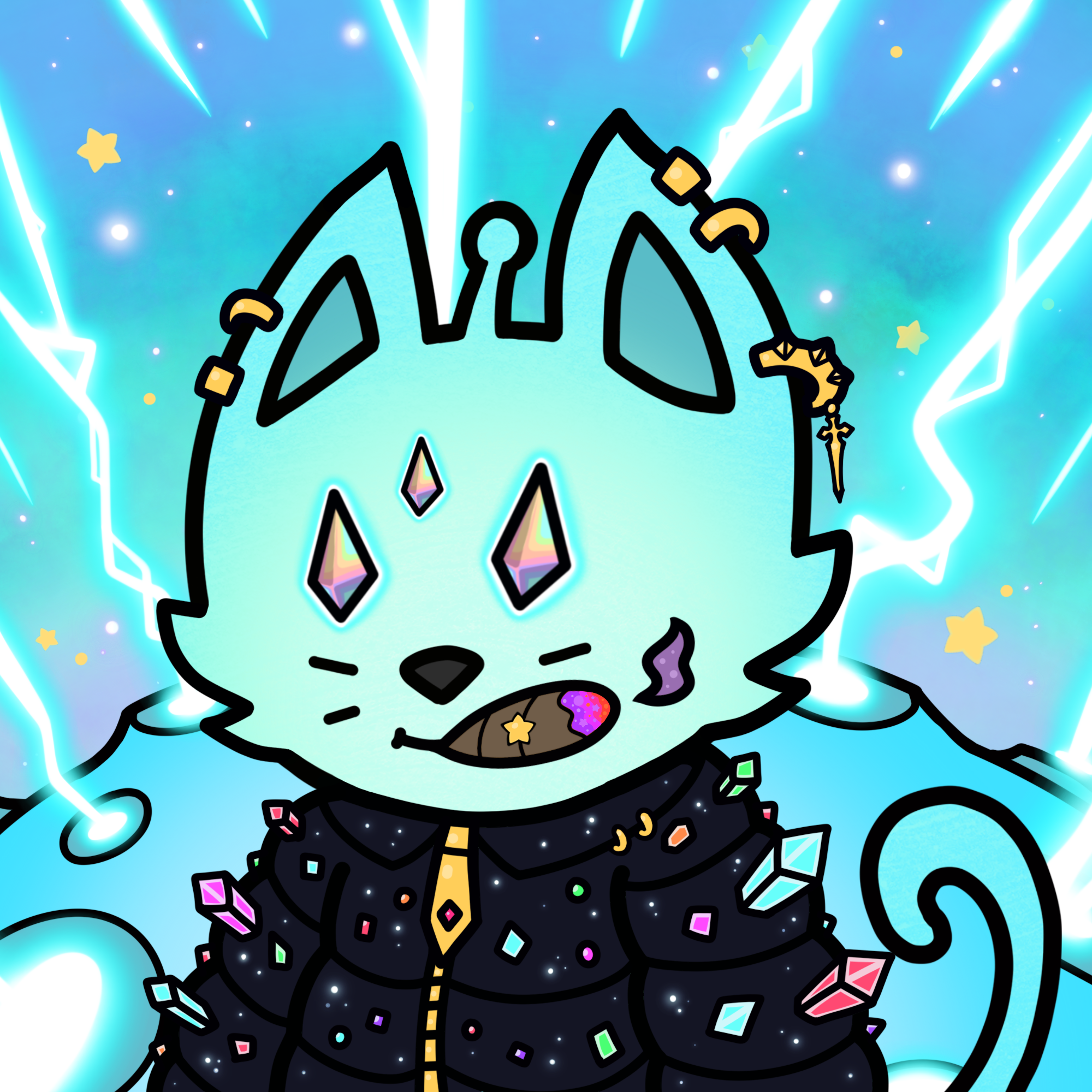 Cosmic Cat Mutation #612