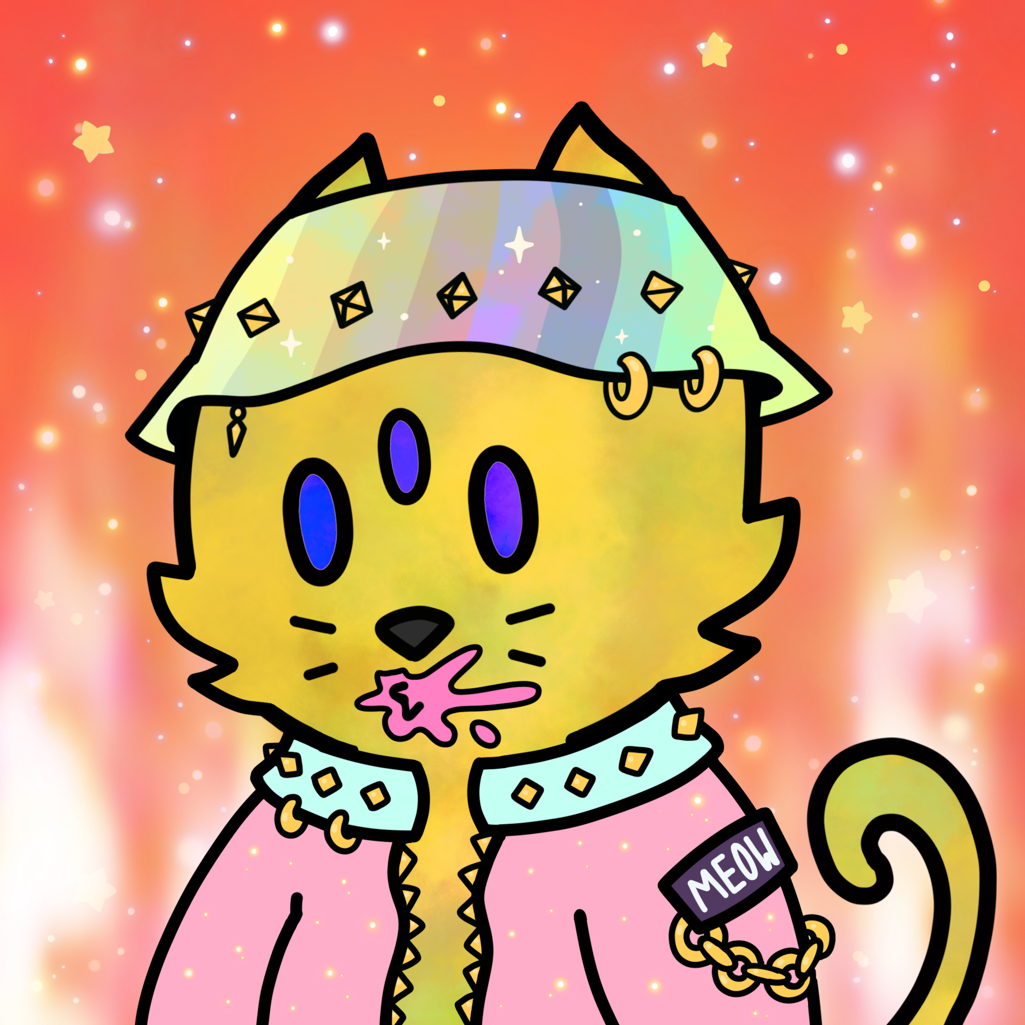 Cosmic Cat Mutation #614
