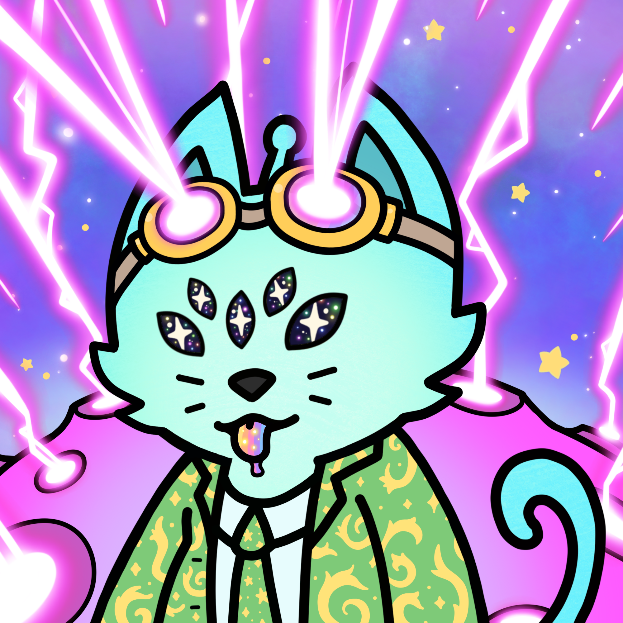 Cosmic Cat Mutation #615