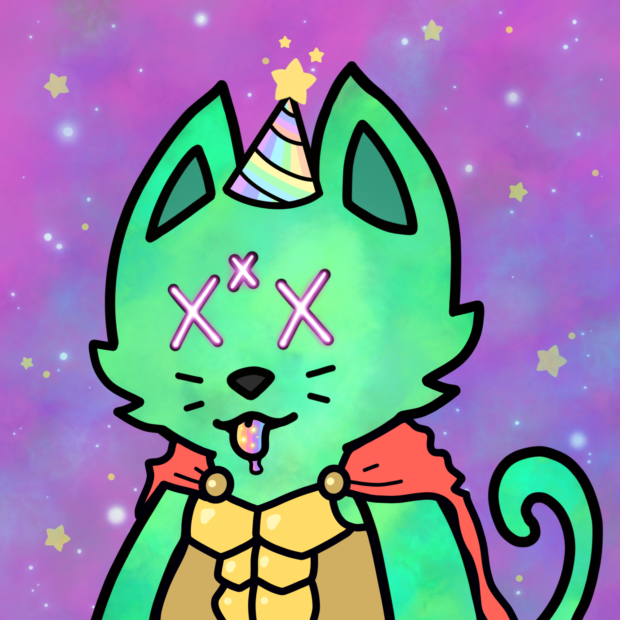 Cosmic Cat Mutation #64