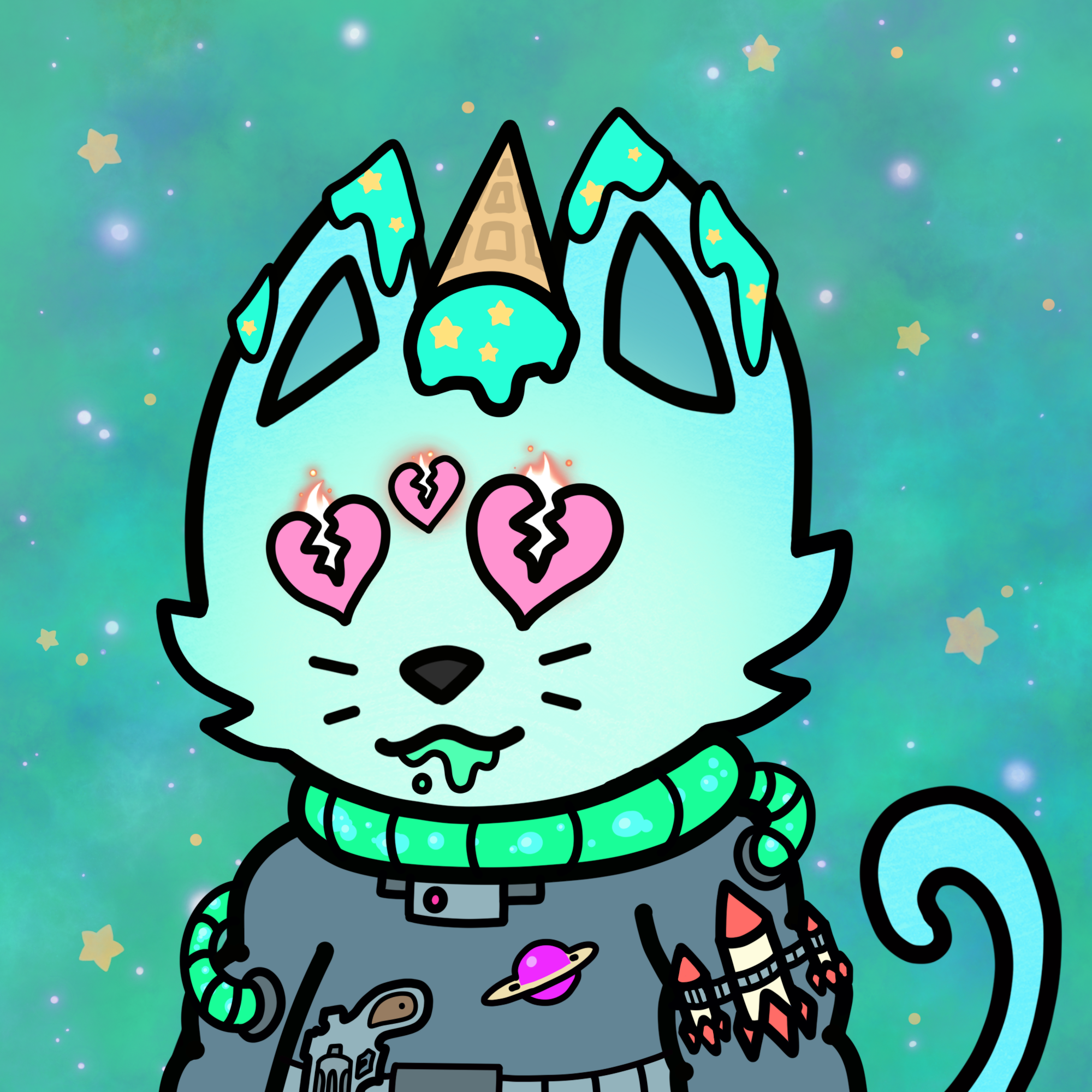 Cosmic Cat Mutation #681