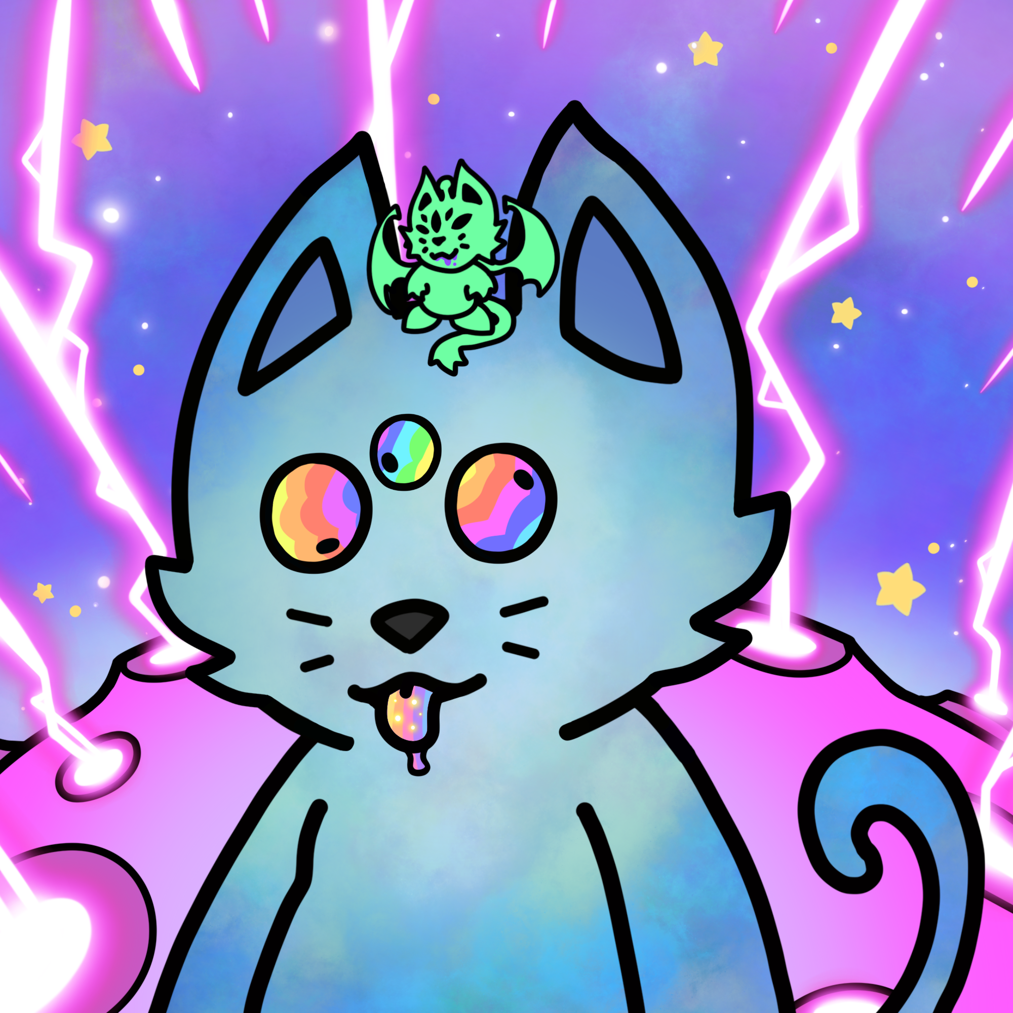 Cosmic Cat Mutation #684