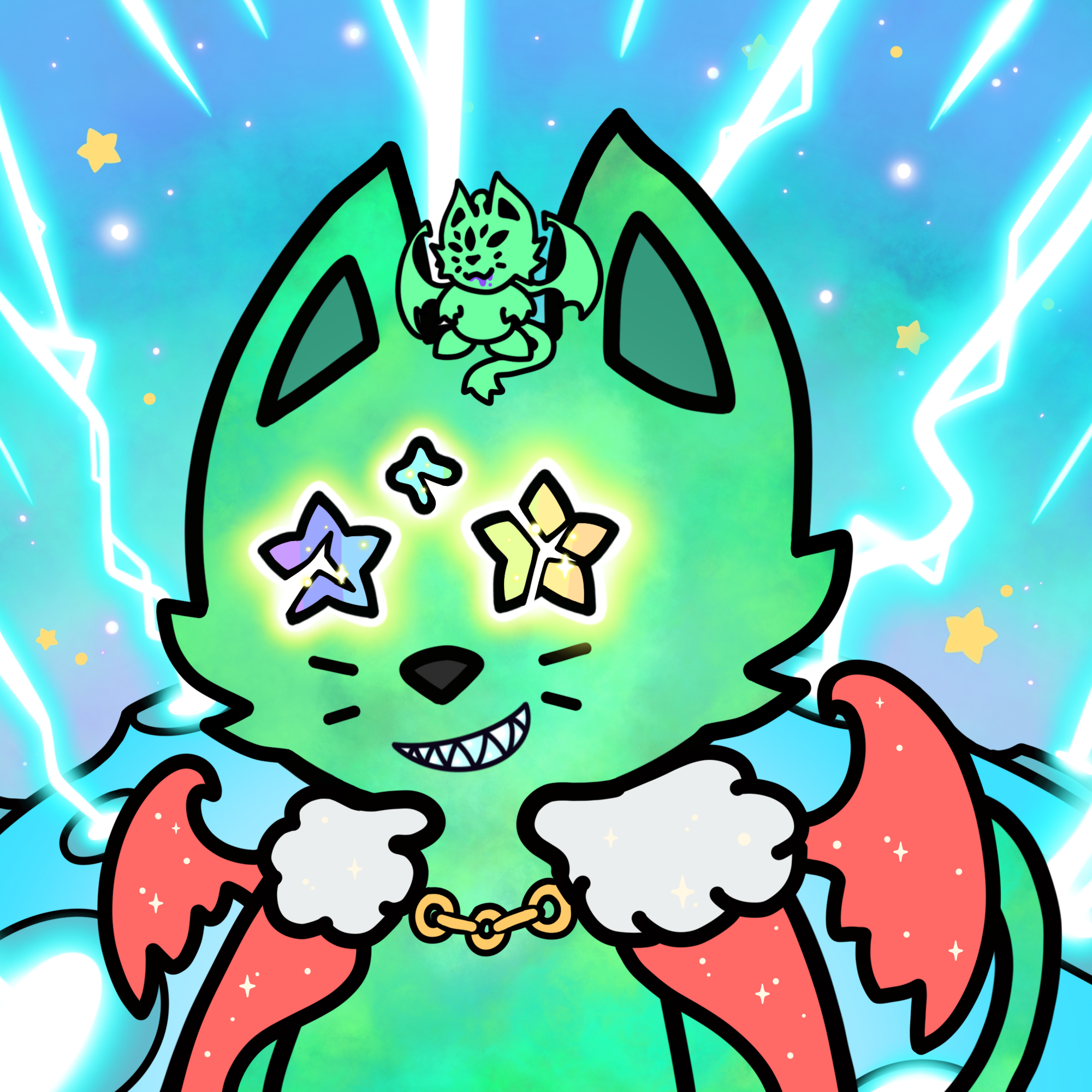 Cosmic Cat Mutation #685