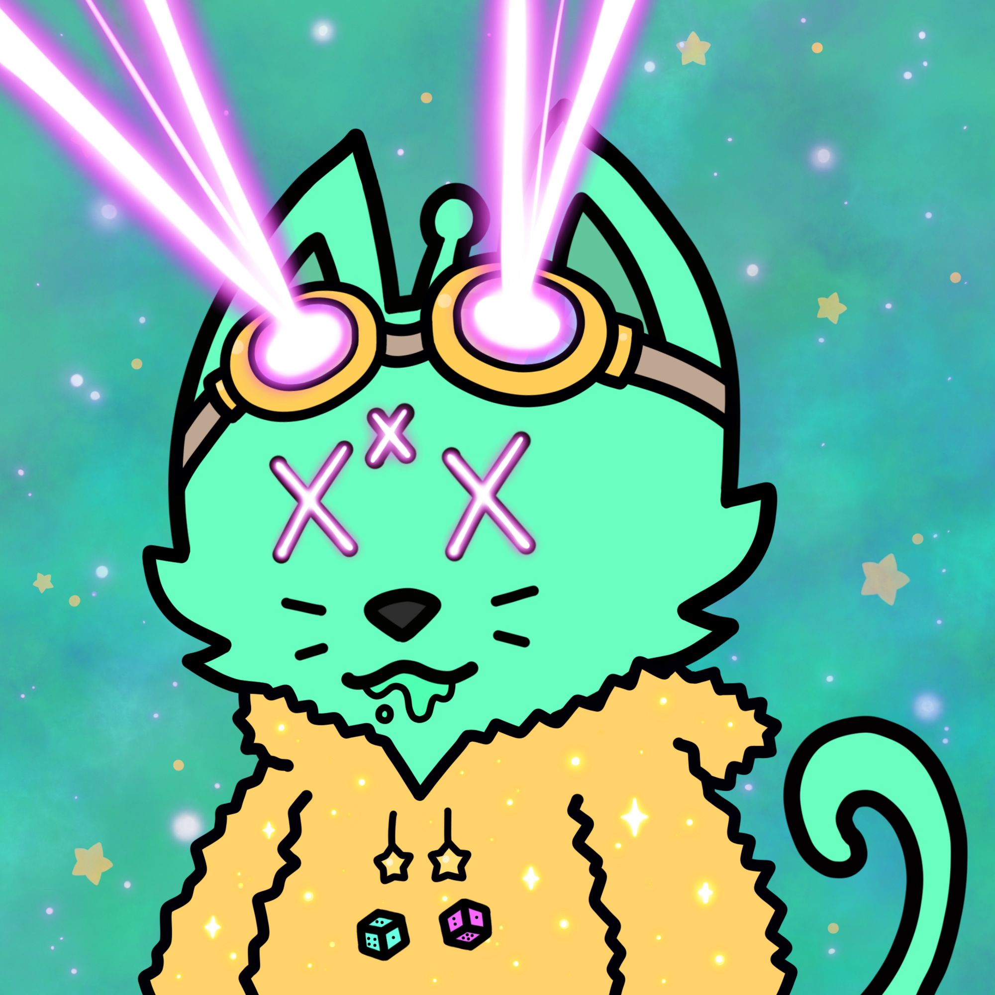 Cosmic Cat Mutation #707