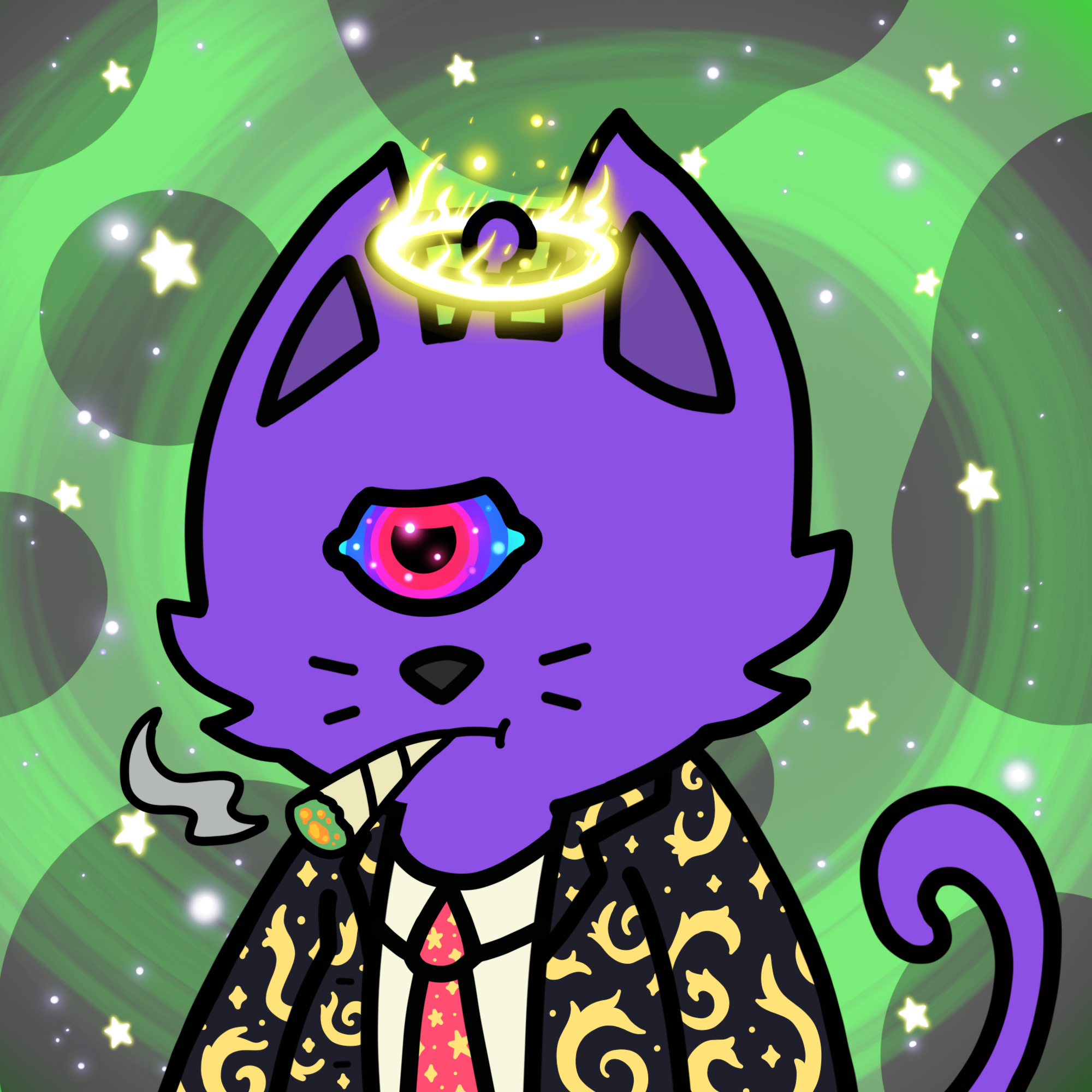 Cosmic Cat Mutation #726