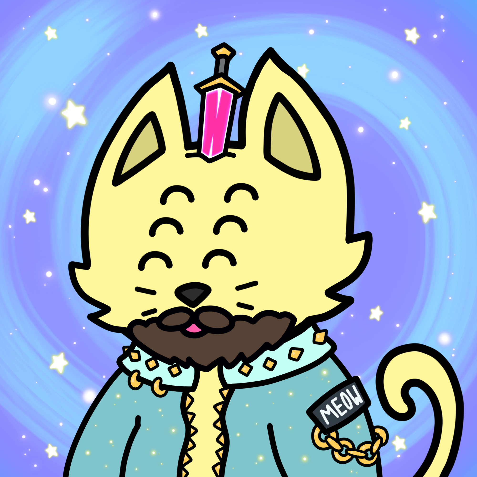 Cosmic Cat Mutation #727