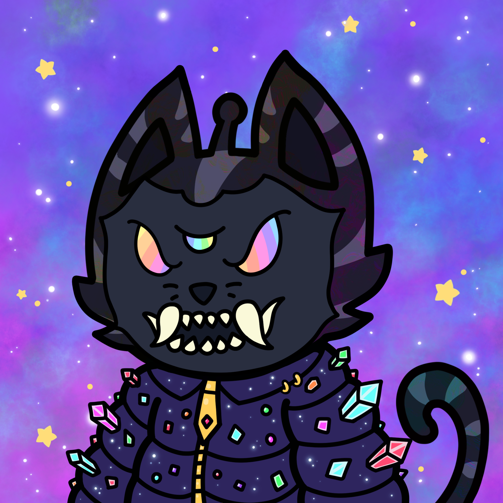 Cosmic Cat Mutation #729