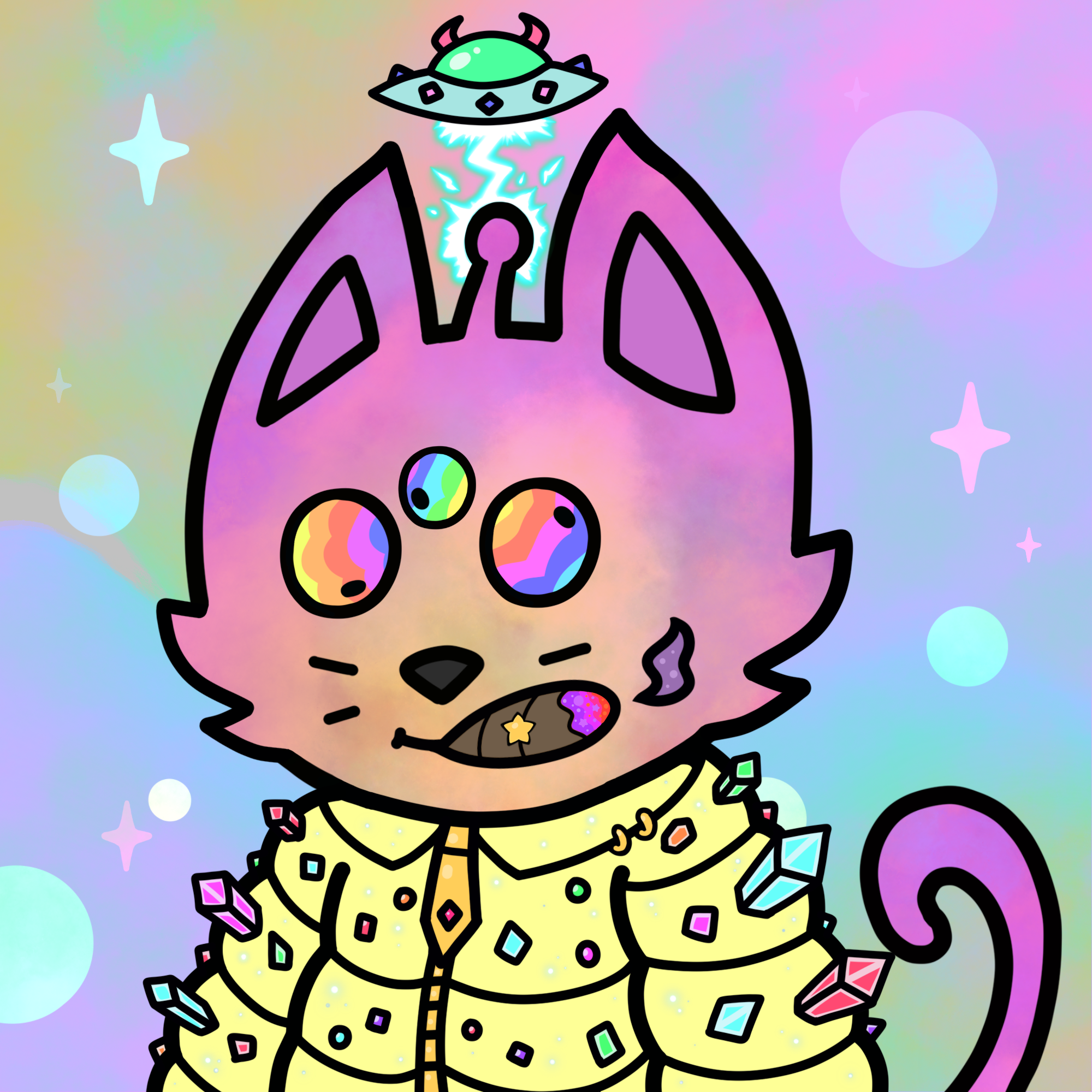 Cosmic Cat Mutation #739