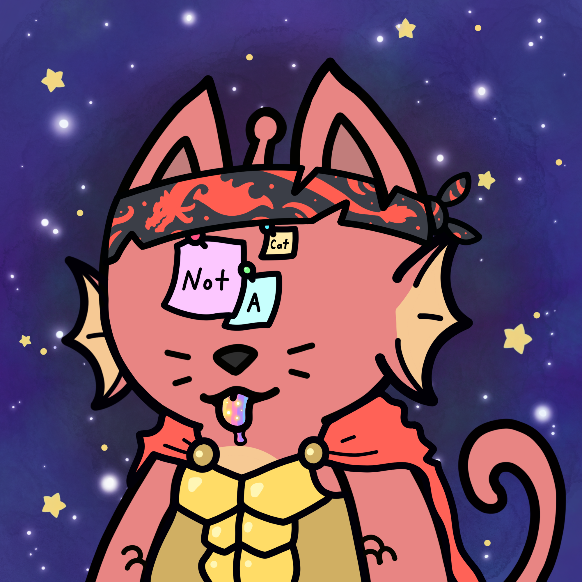 Cosmic Cat Mutation #76