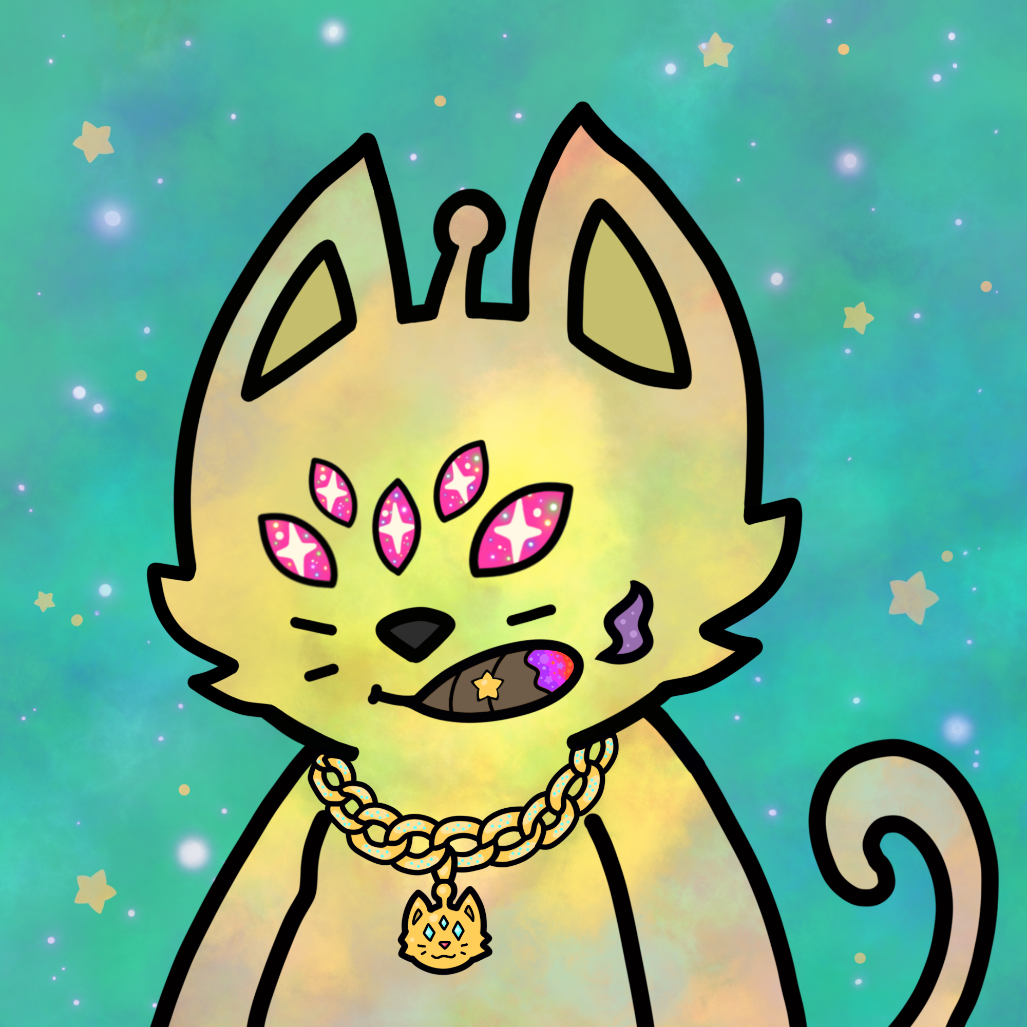 Cosmic Cat Mutation #799