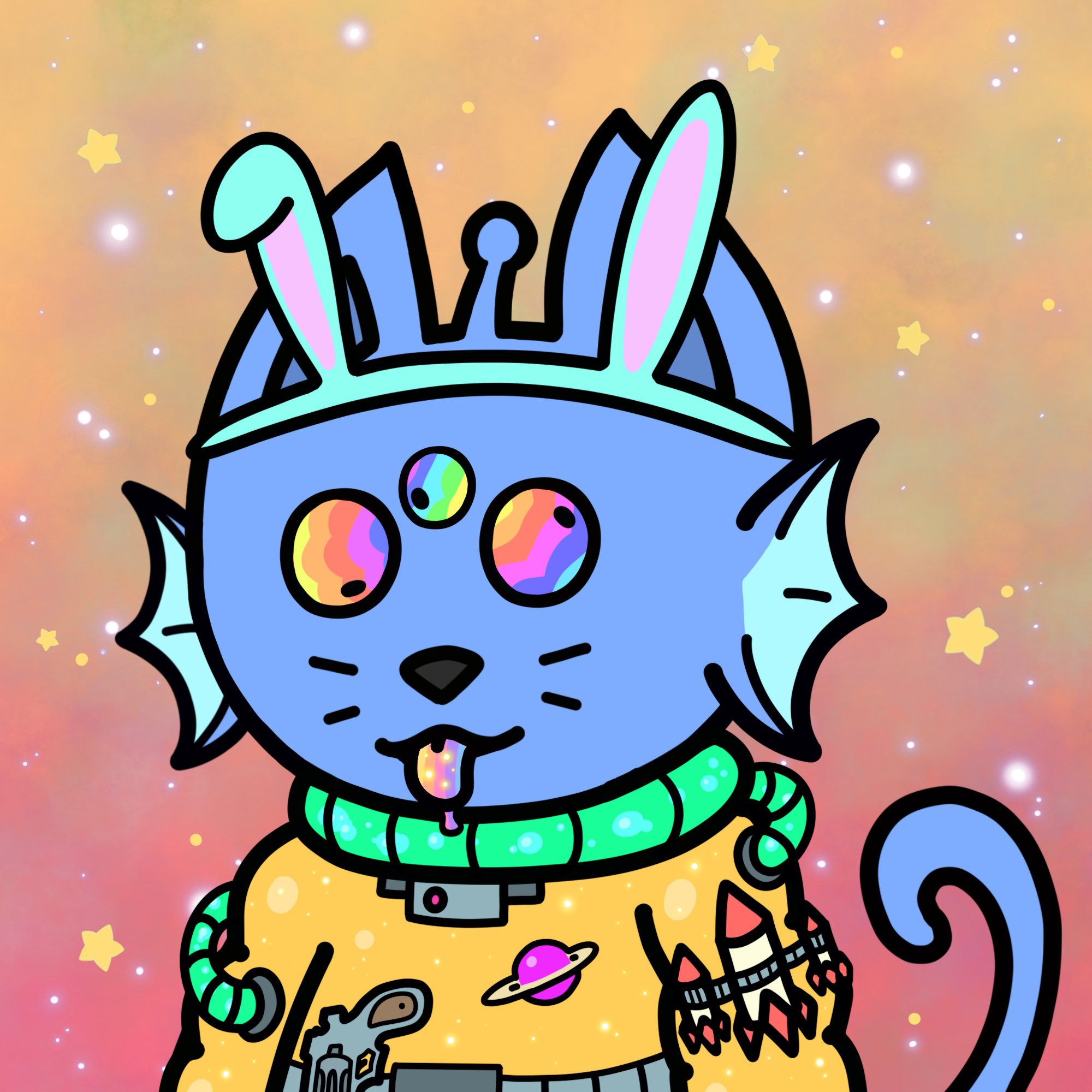 Cosmic Cat Mutation #806