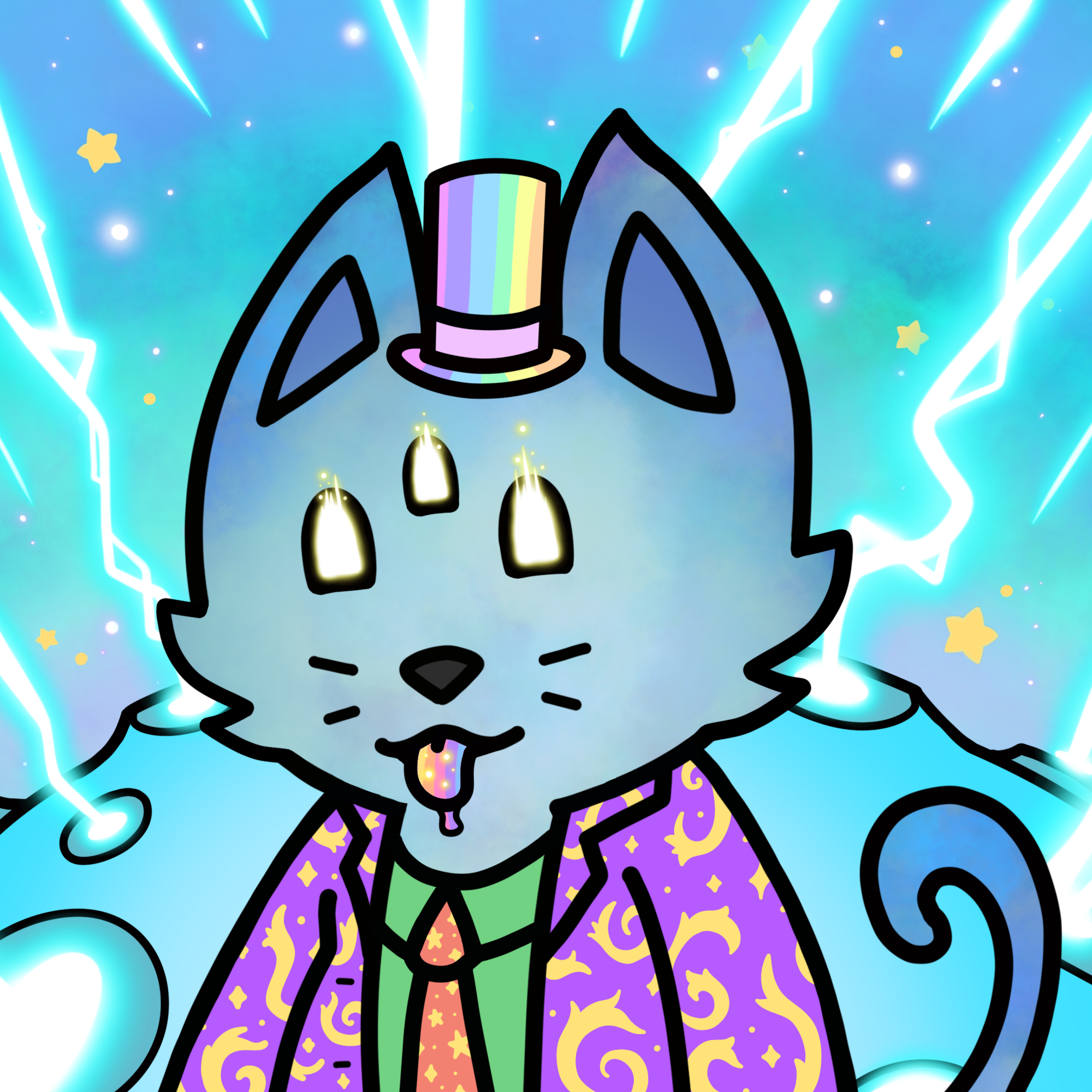 Cosmic Cat Mutation #813